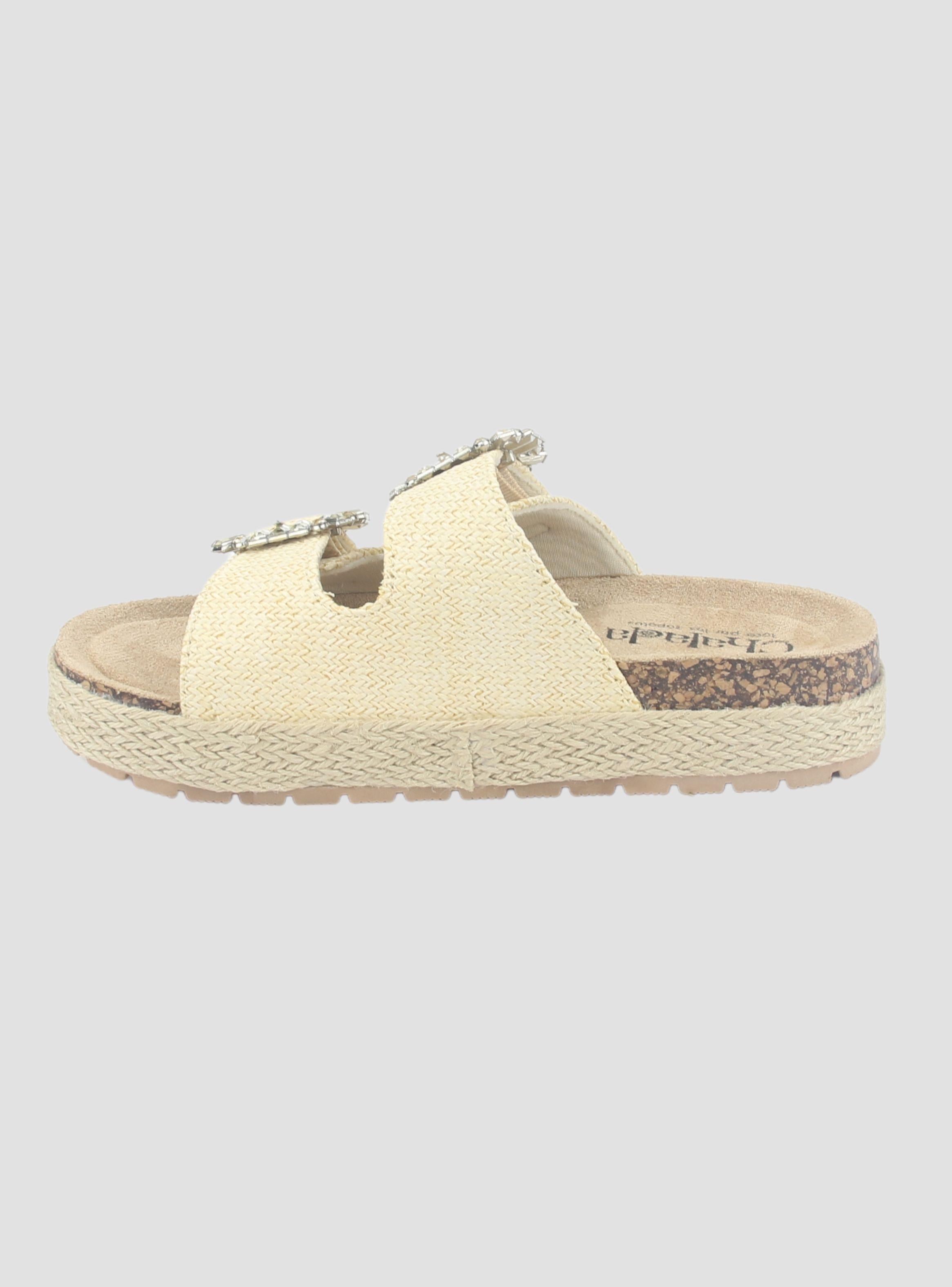 Sandalia Chalada Mujer Dalva-1 Beige Casual-1