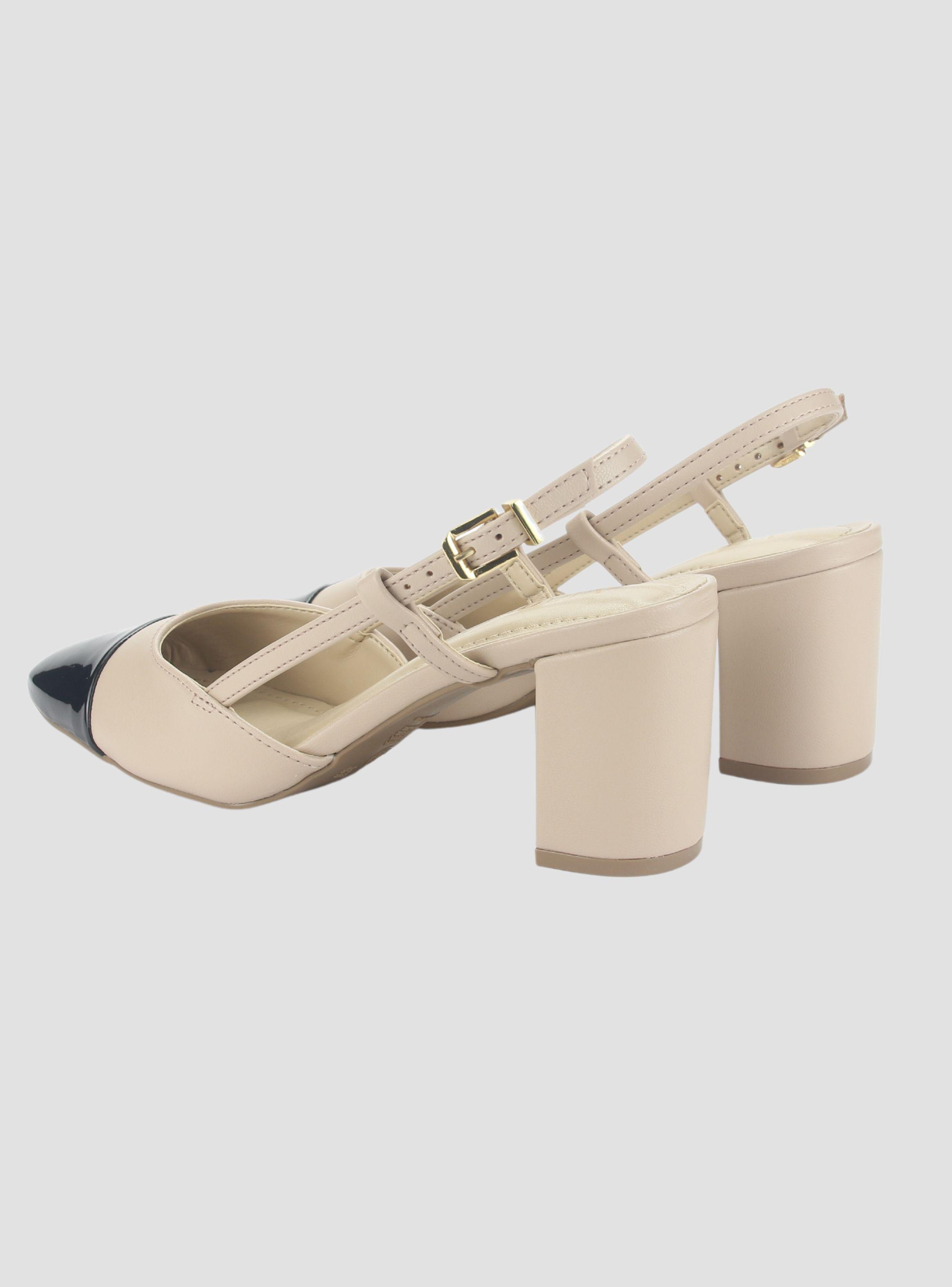Zapato Via Marte Mujer 153-006-01 Beige Casual-5