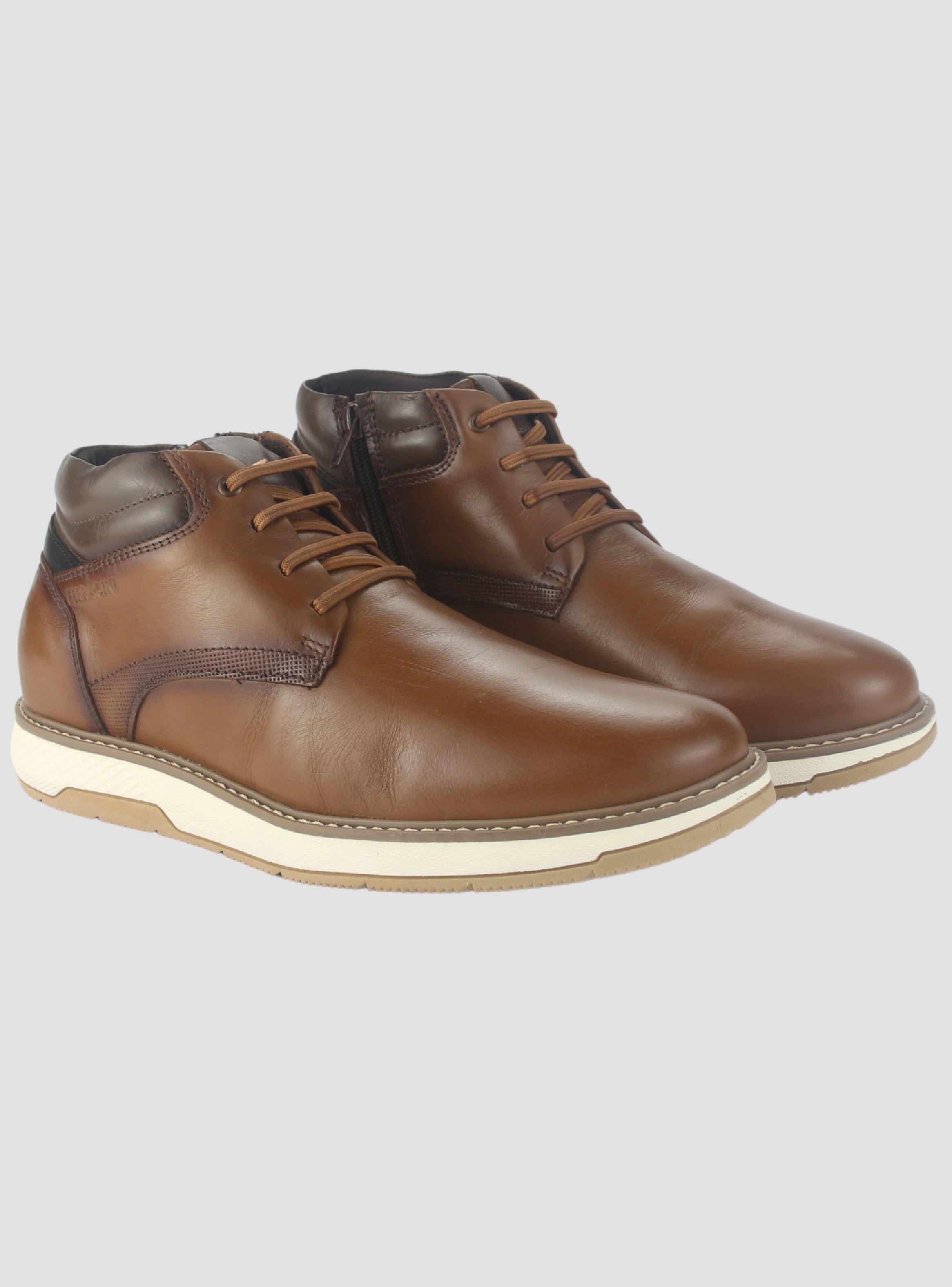 Botin Ferracini Hombre 4172 Wembley Café Casual-4