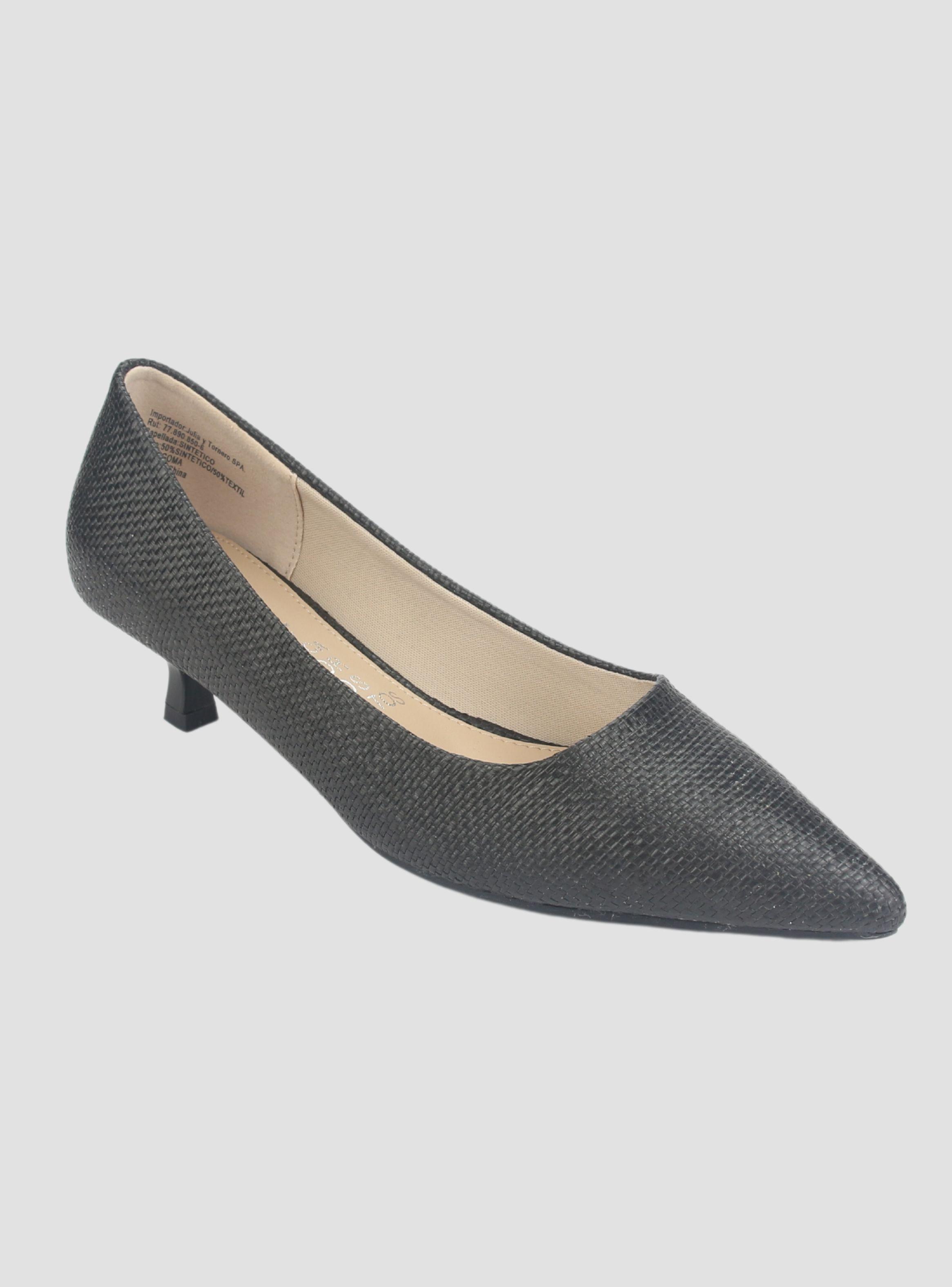 Zapato Chalada Mujer Chiapa-1 Negro Casual-2