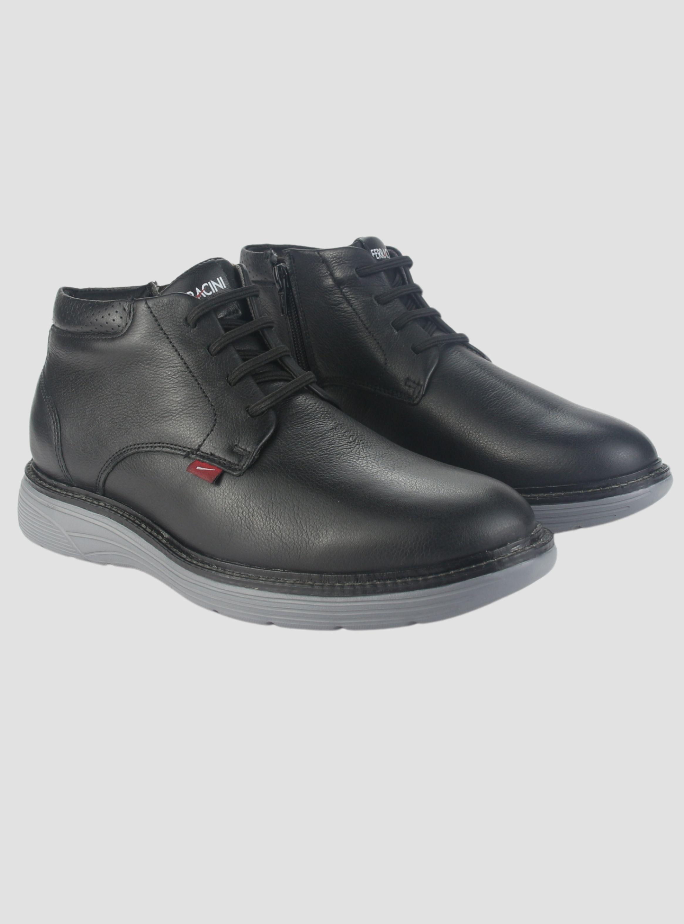 Botin Ferracini Hombre 4567 Full Negro Casual-4