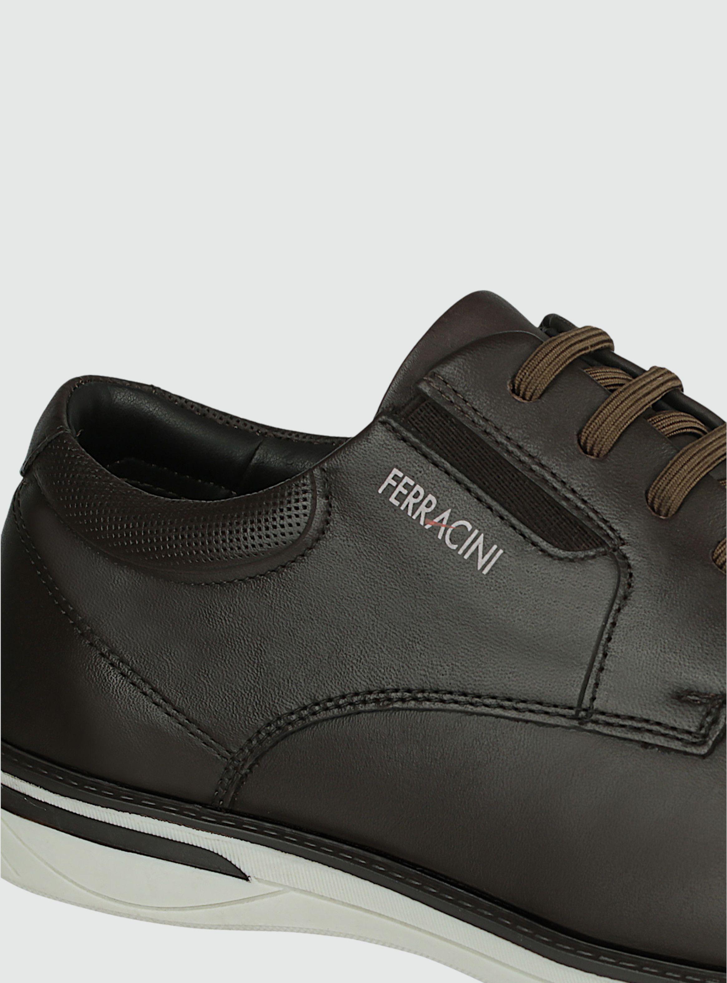 Zapato Ferracini Hombre 3618 Monterrey Café Casual-2