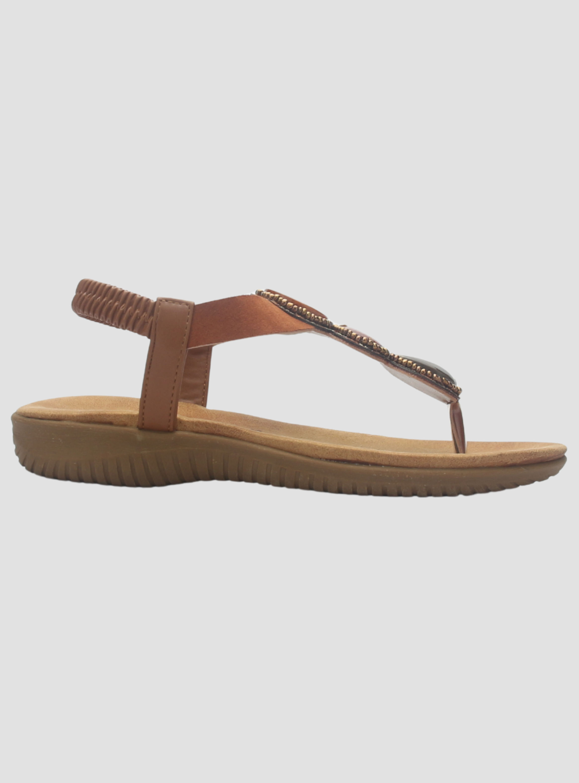 Sandalia de Mujer de color Camel Casual Chalada Clara-12-0