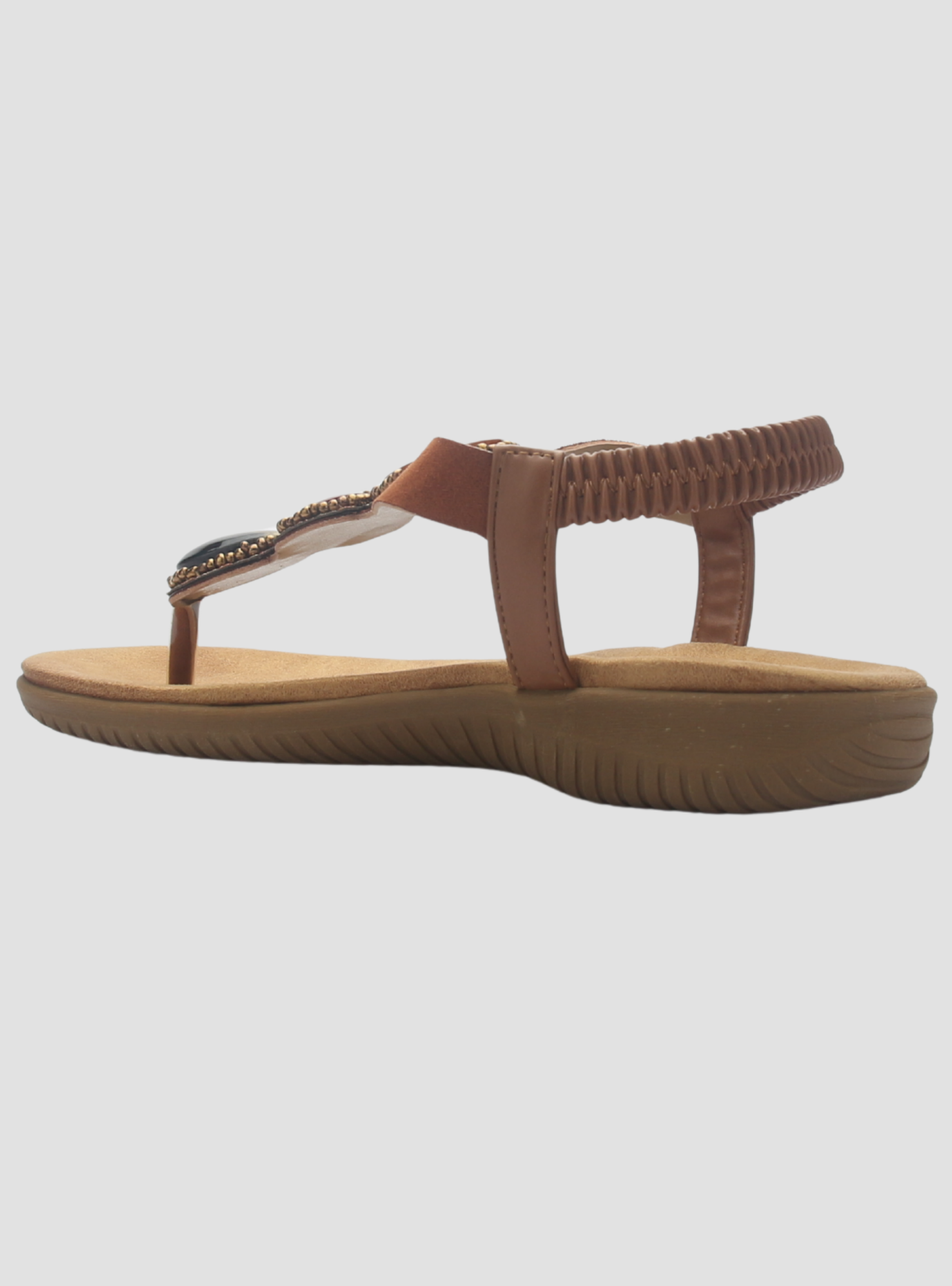 Sandalia de Mujer de color Camel Casual Chalada Clara-12-3