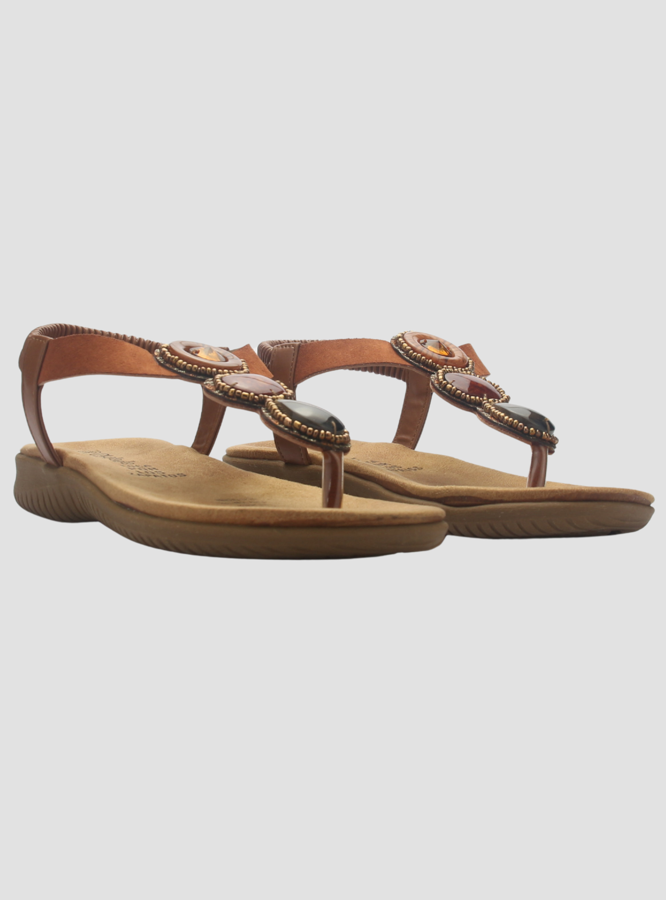 Sandalia de Mujer de color Camel Casual Chalada Clara-12-4
