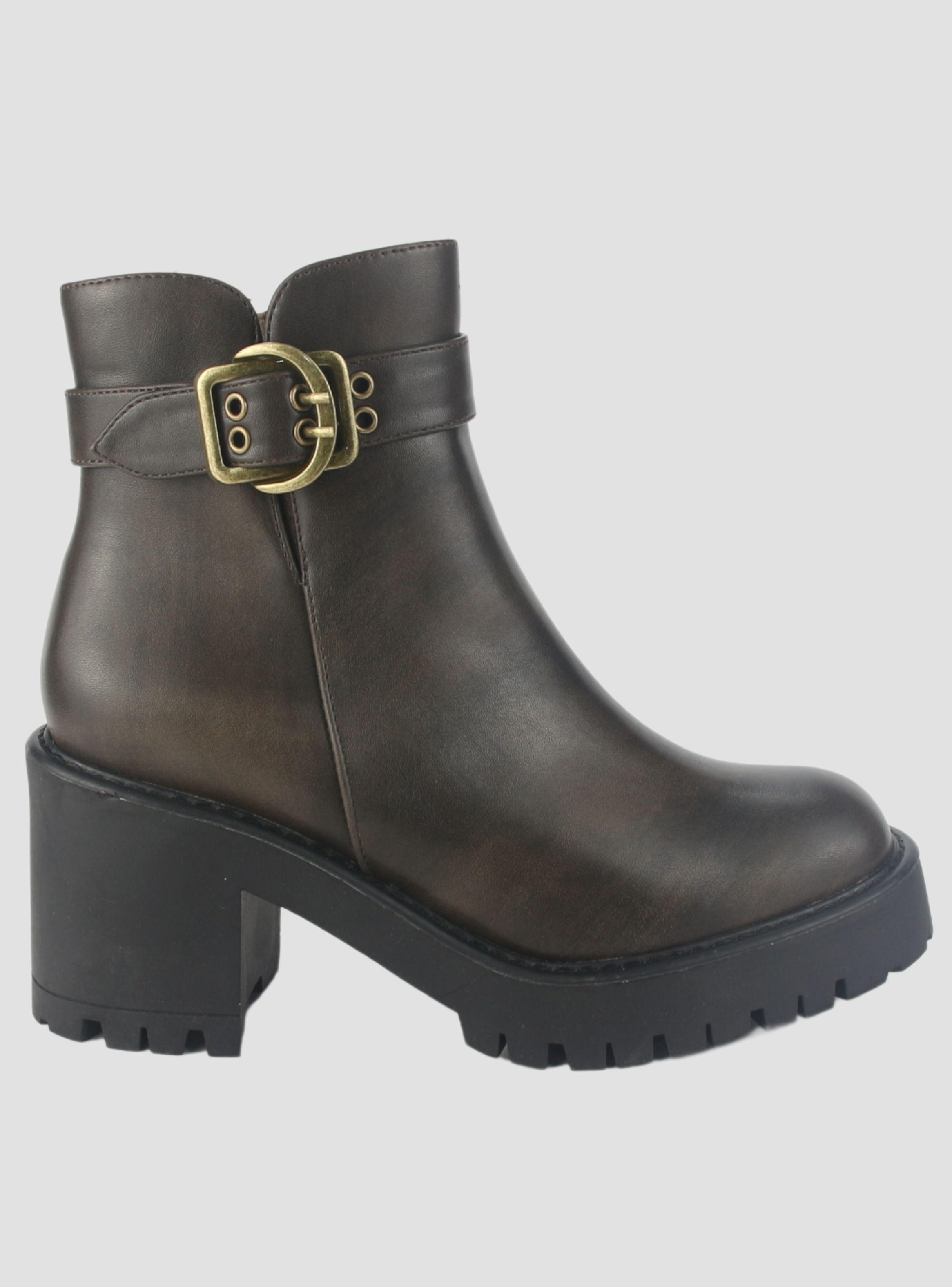 Botin Chalada Mujer Tere-2 Café Casual-0