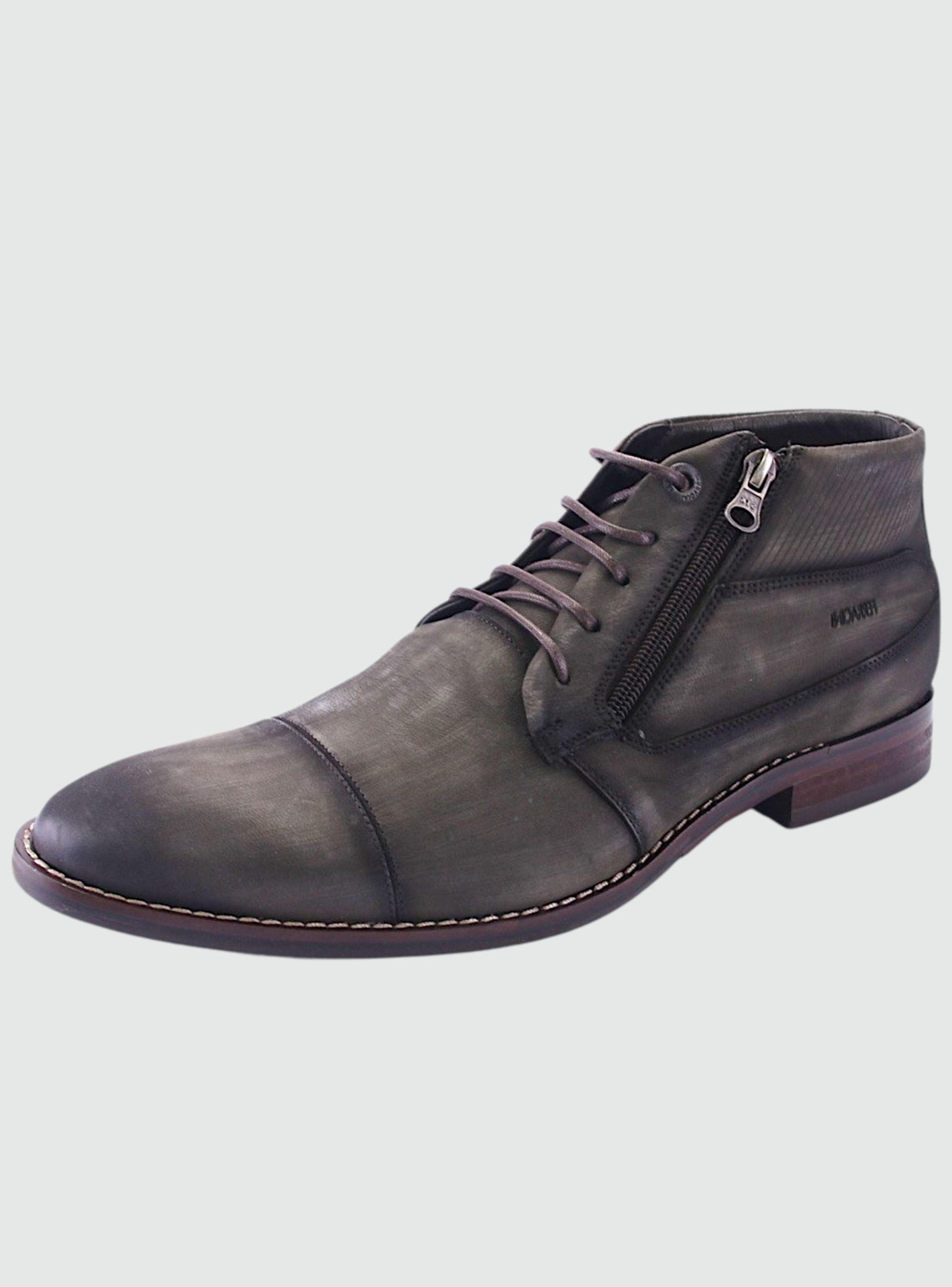 Botin Ferracini Hombre 5693 Gris Casual-0