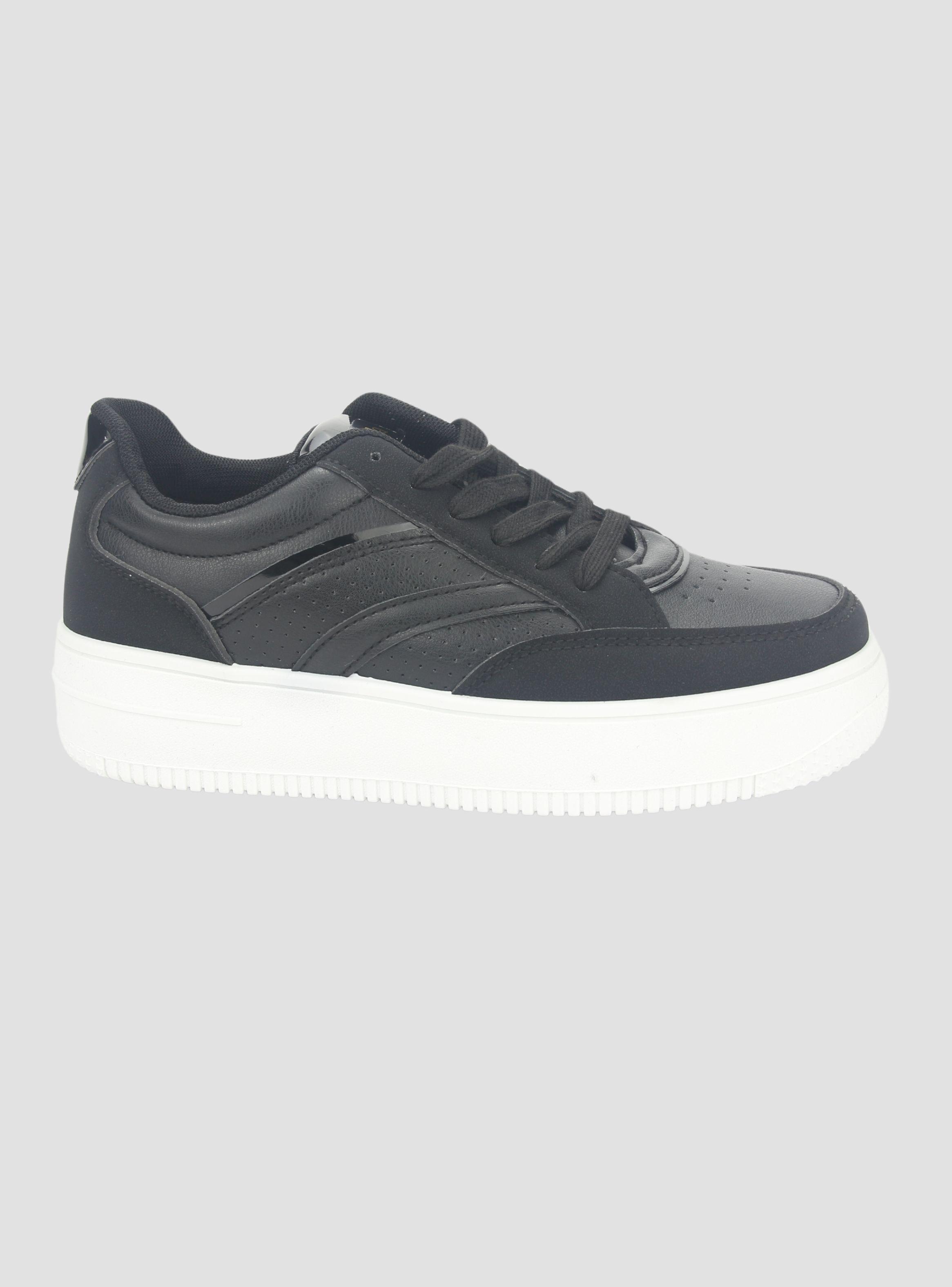 Zapatilla Chalada Mujer Joggo-3 Negro Urbano-0