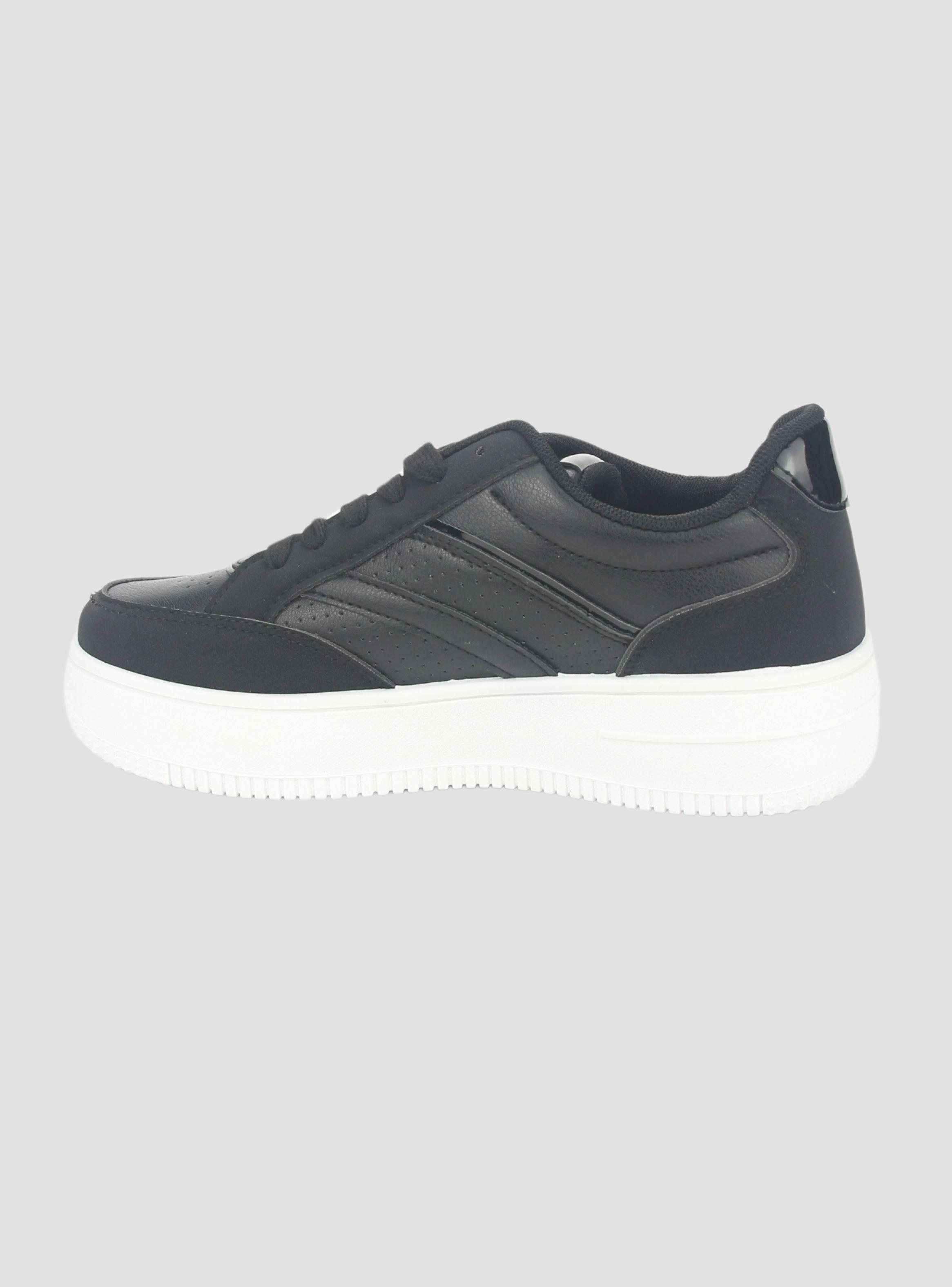 Zapatilla Chalada Mujer Joggo-3 Negro Urbano-1