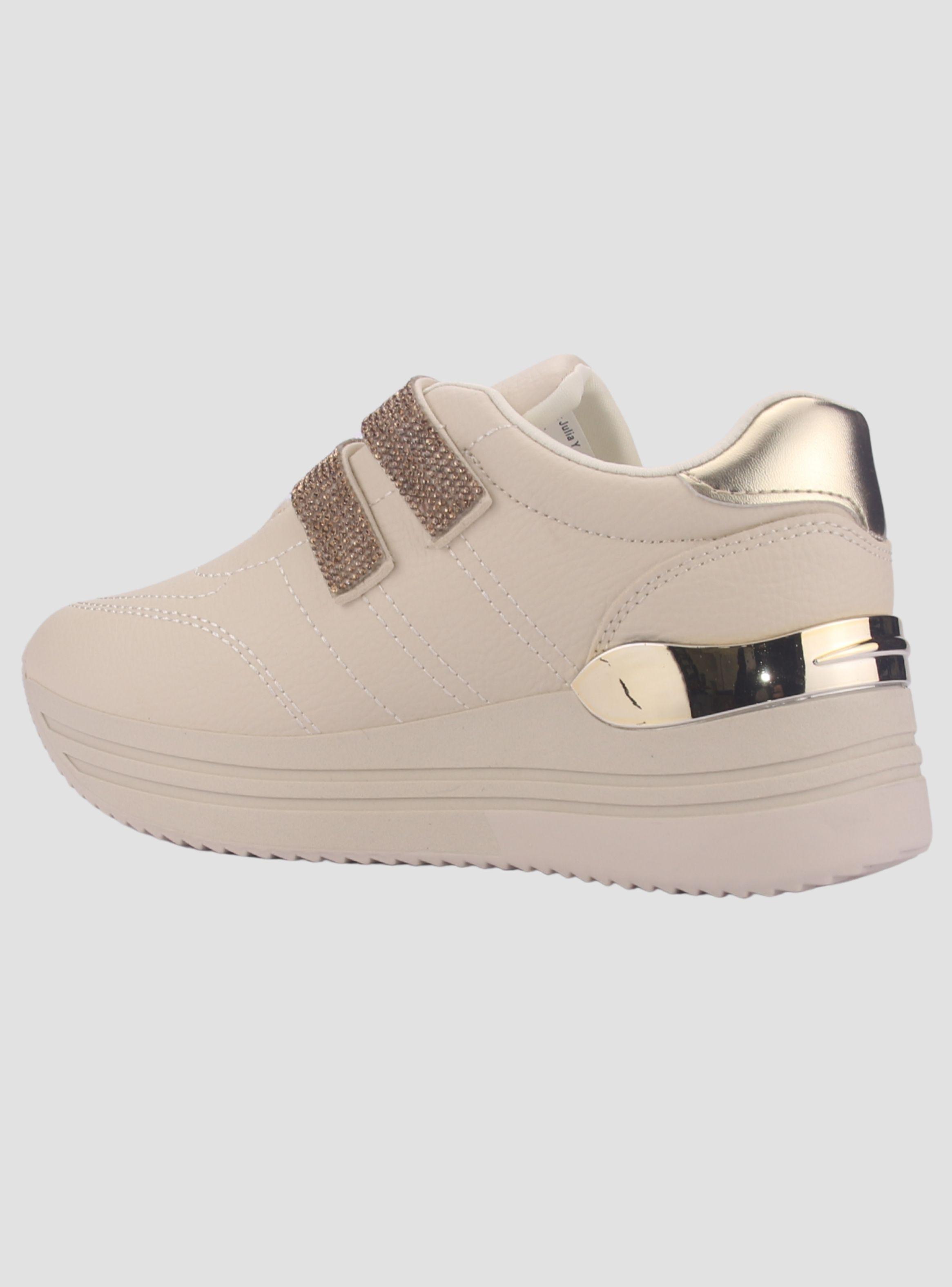 Zapatilla Mujer Chalada Valka-1 Beige Urbano-3
