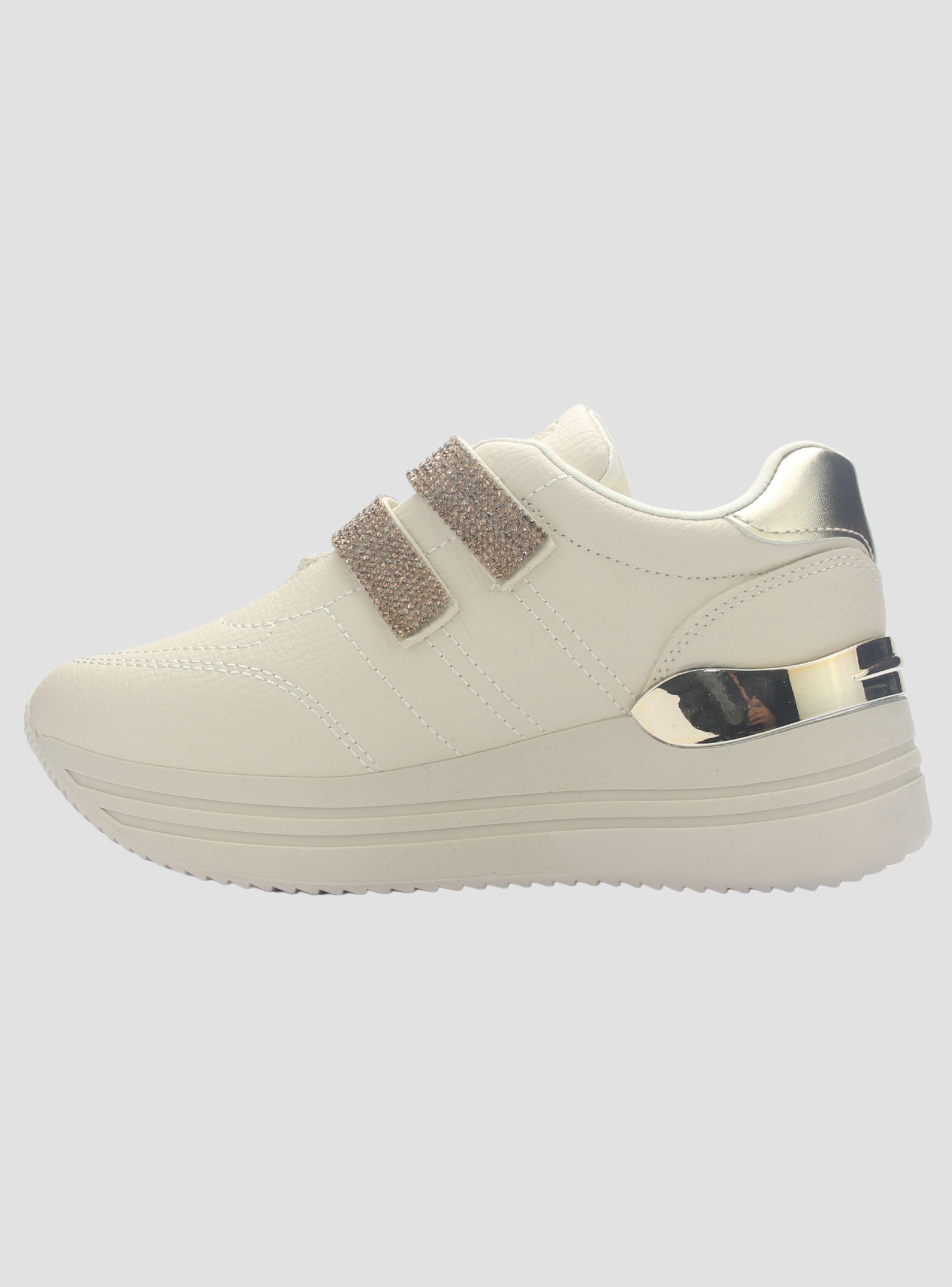 Zapatilla Mujer Chalada Valka-1 Beige Urbano-1