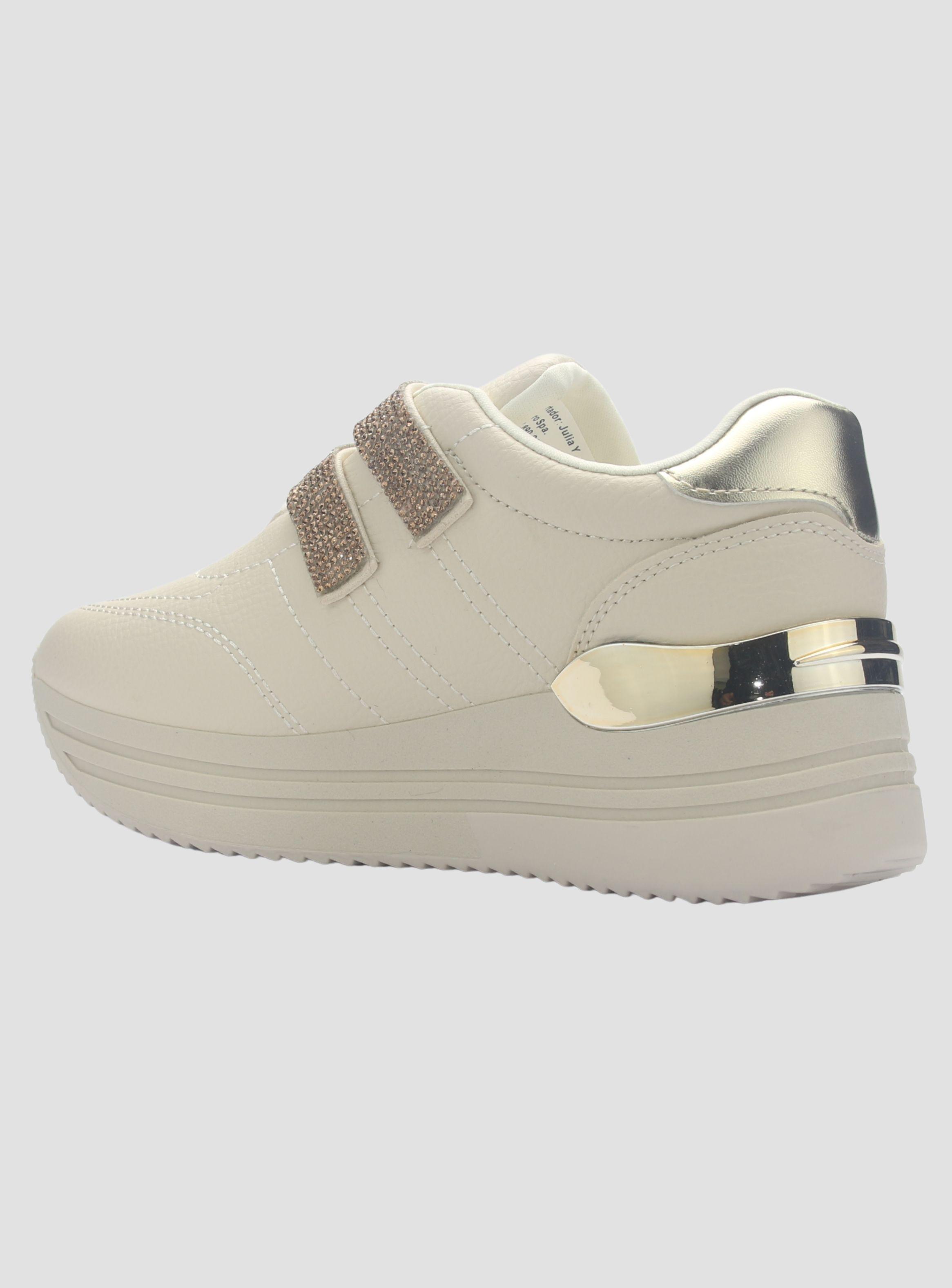 Zapatilla Mujer Chalada Valka-1 Beige Urbano-3