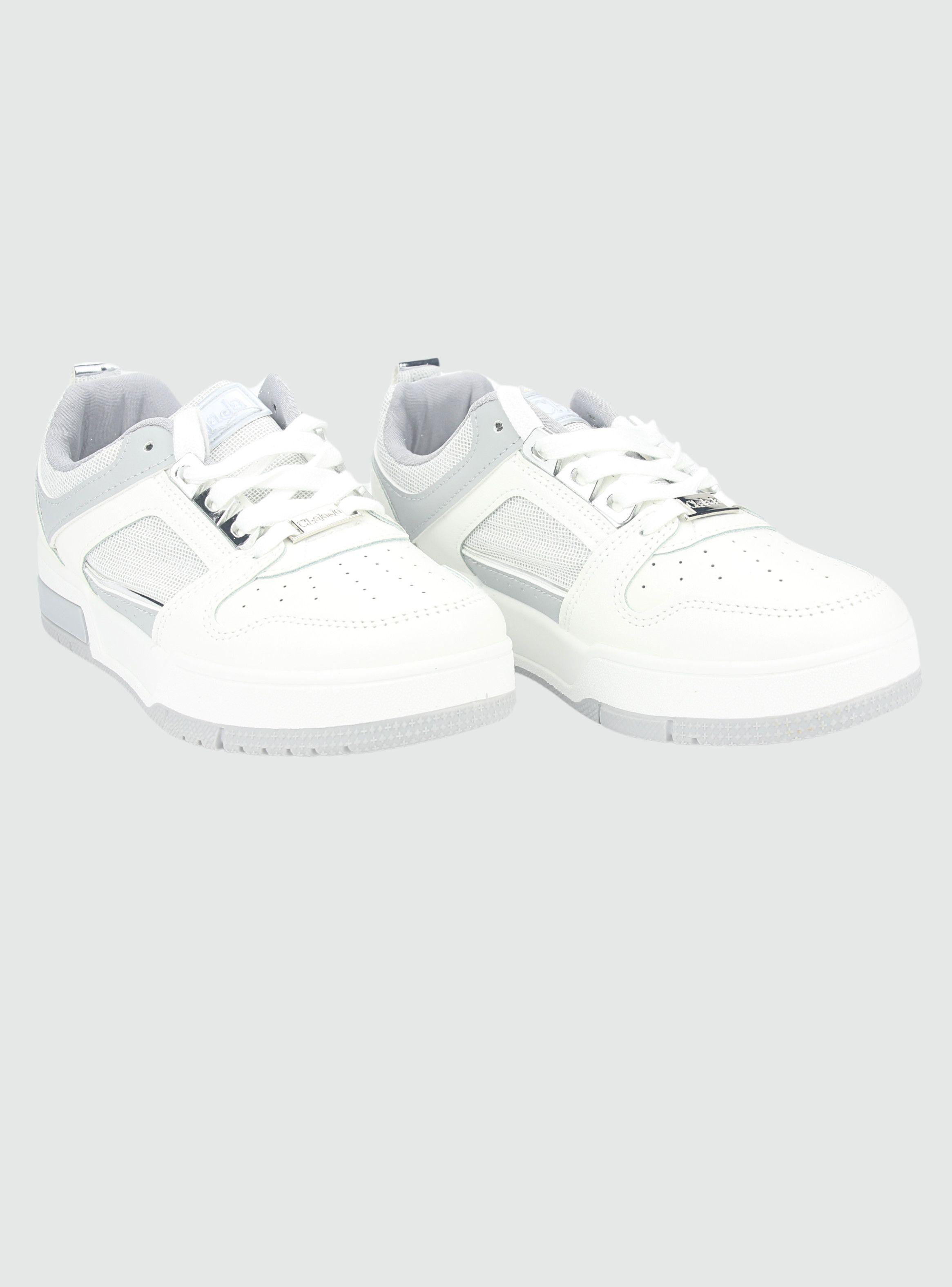 Zapatilla Chalada Mujer Joker-2 Plateado Urbano-4