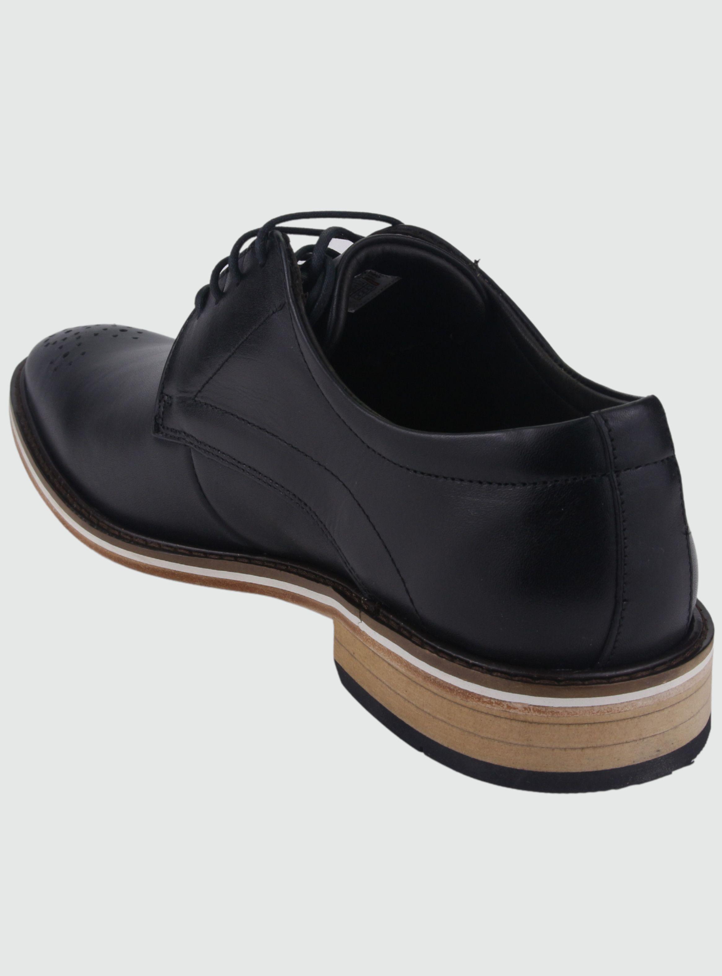 Zapato Ferracini Hombre 6356-262 Negro Casual-3