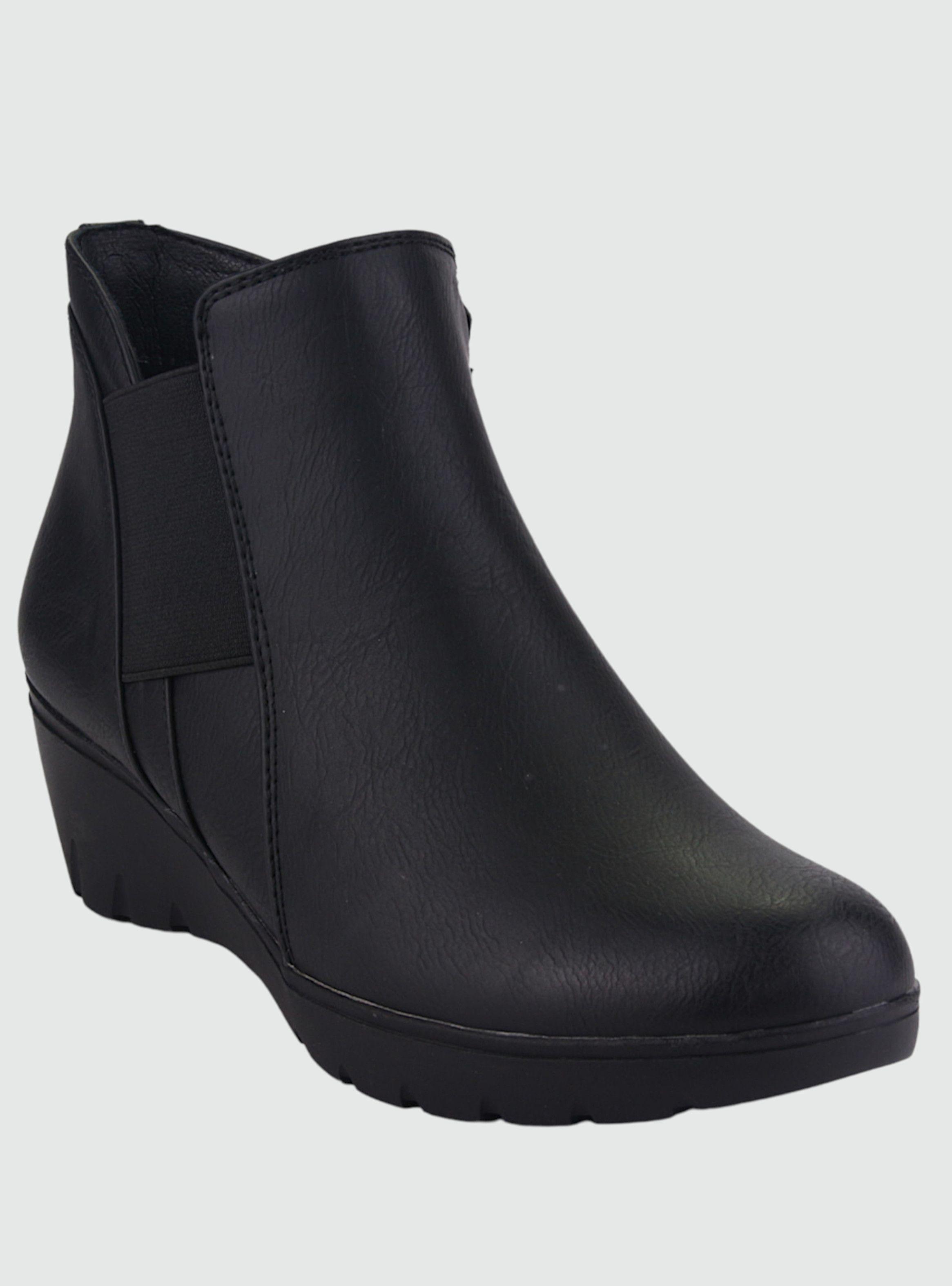 Botin Chalada Mujer Tanda-30 Negro Casual-2