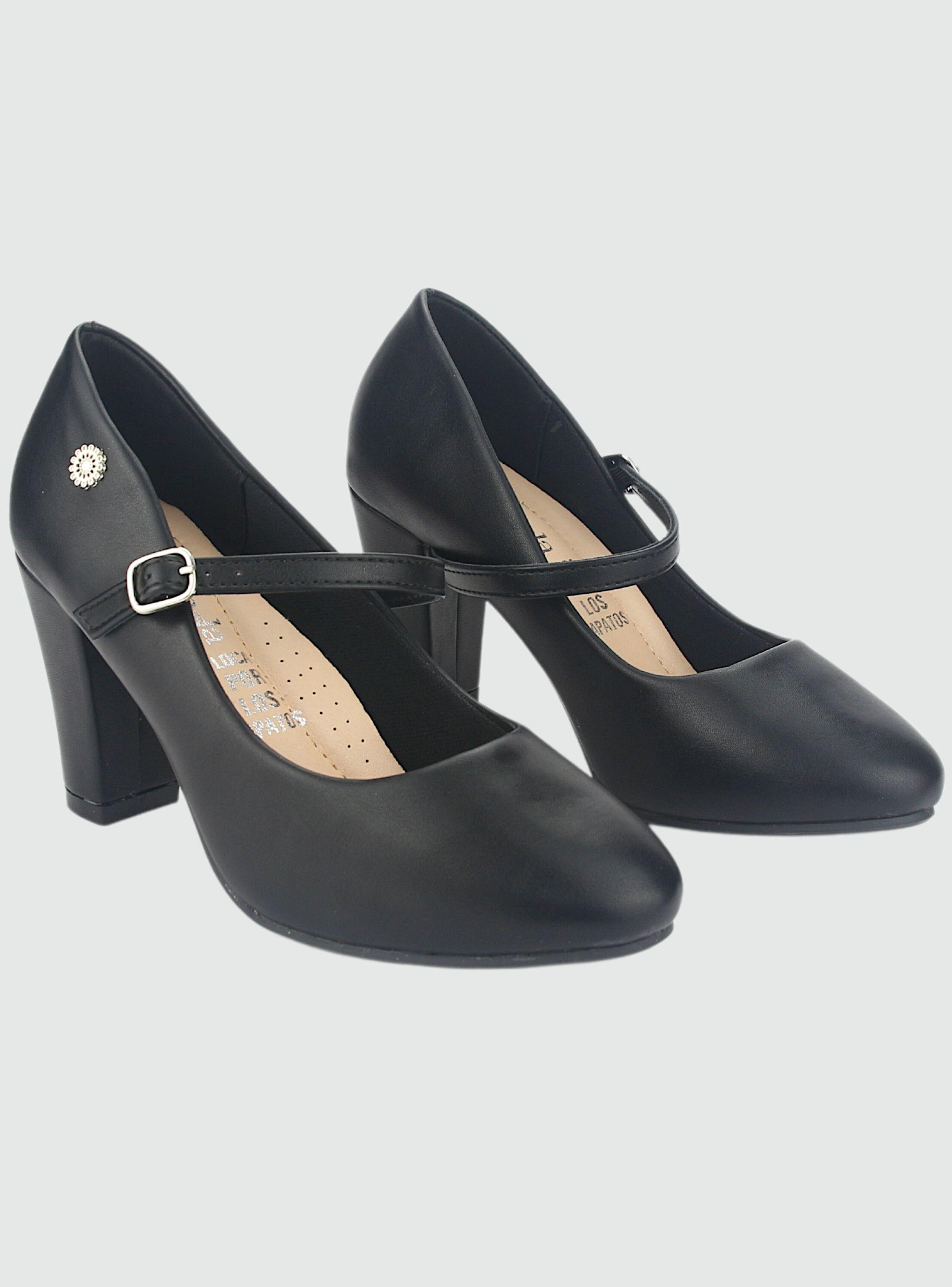 Zapato Chalada Mujer Cobna-5 Negro Casual-3