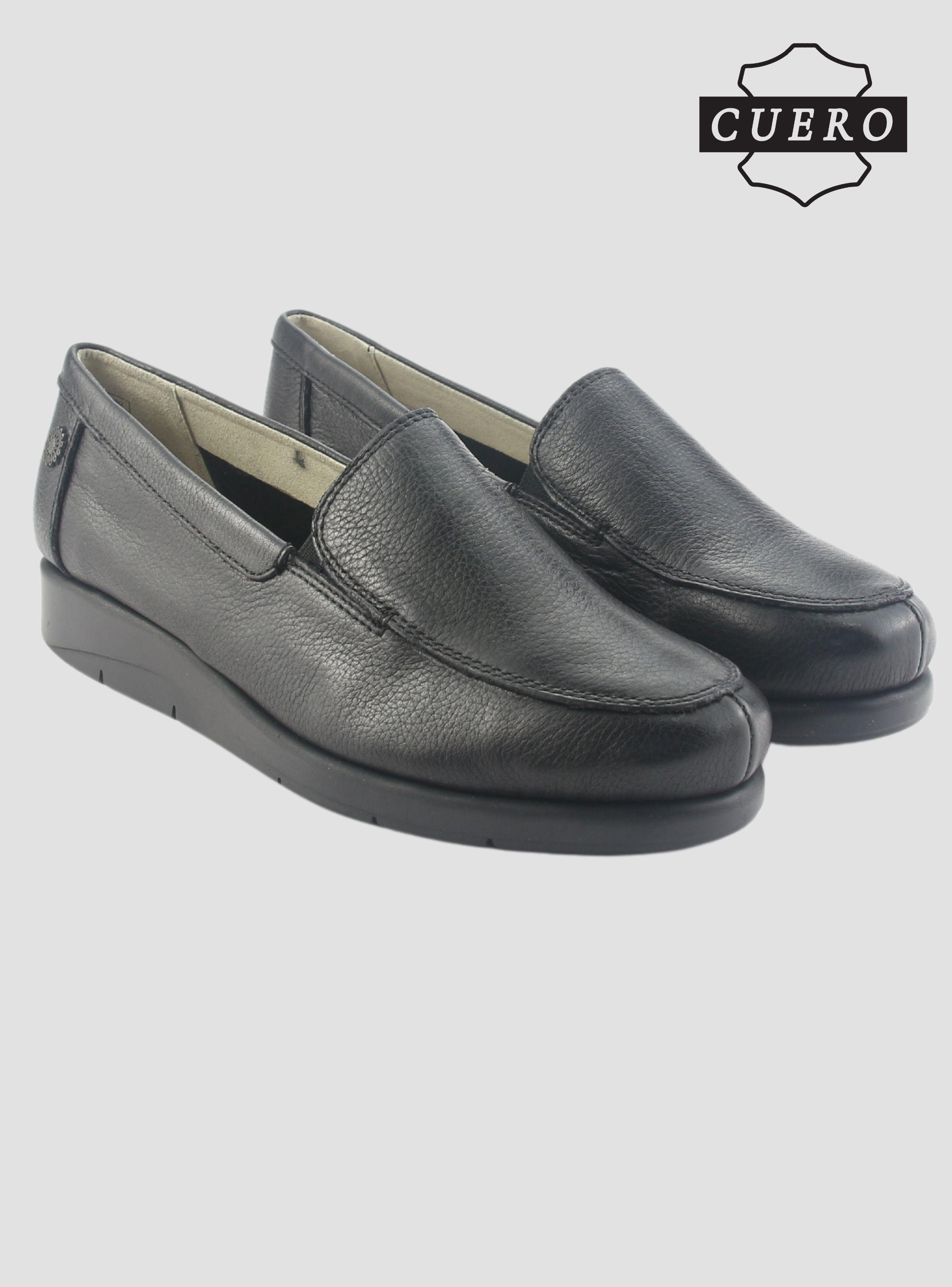Mocasin de Cuero Chalada Mujer Cira-1 Negro Casual-5