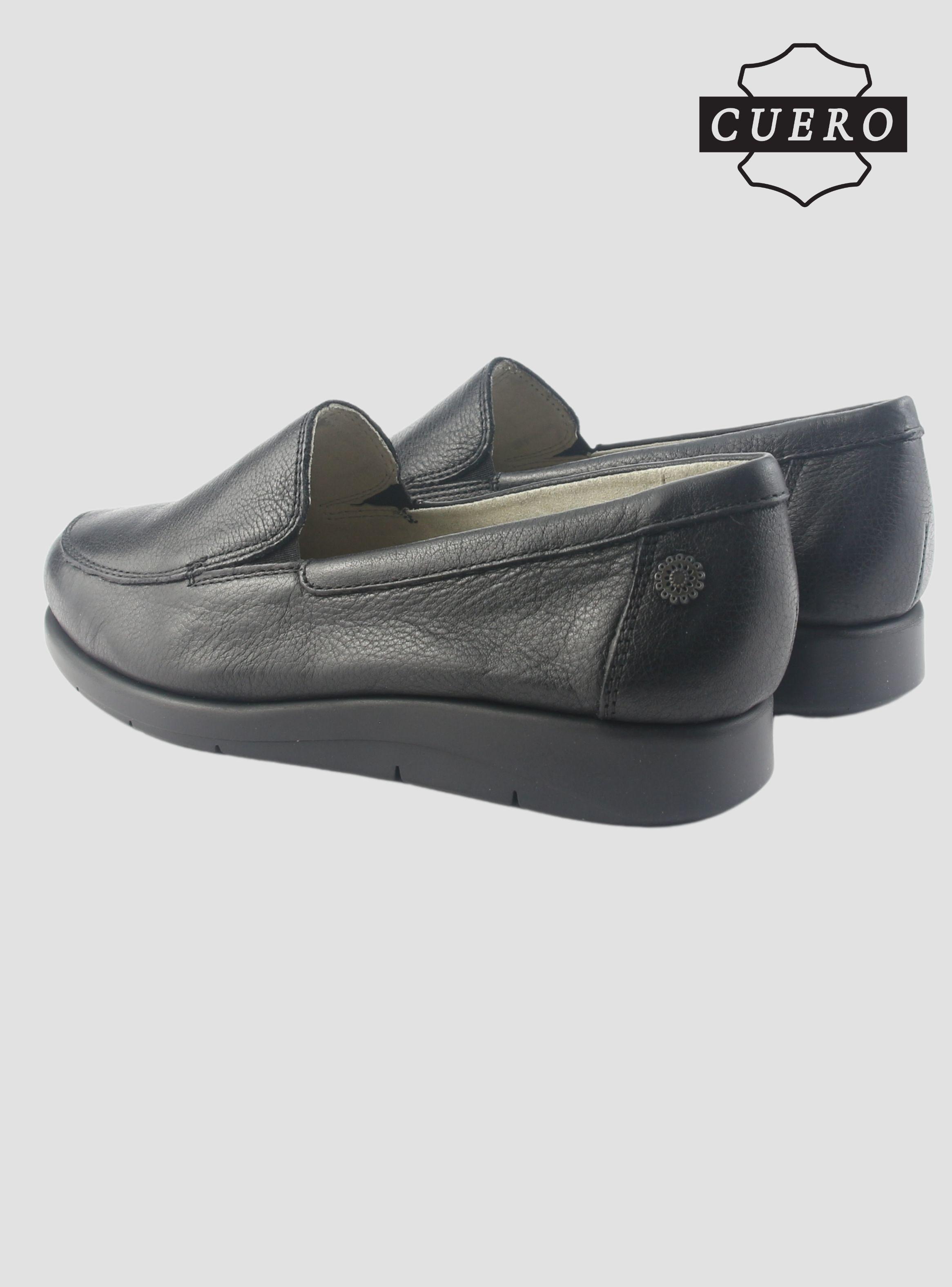 Mocasin de Cuero Chalada Mujer Cira-1 Negro Casual-6