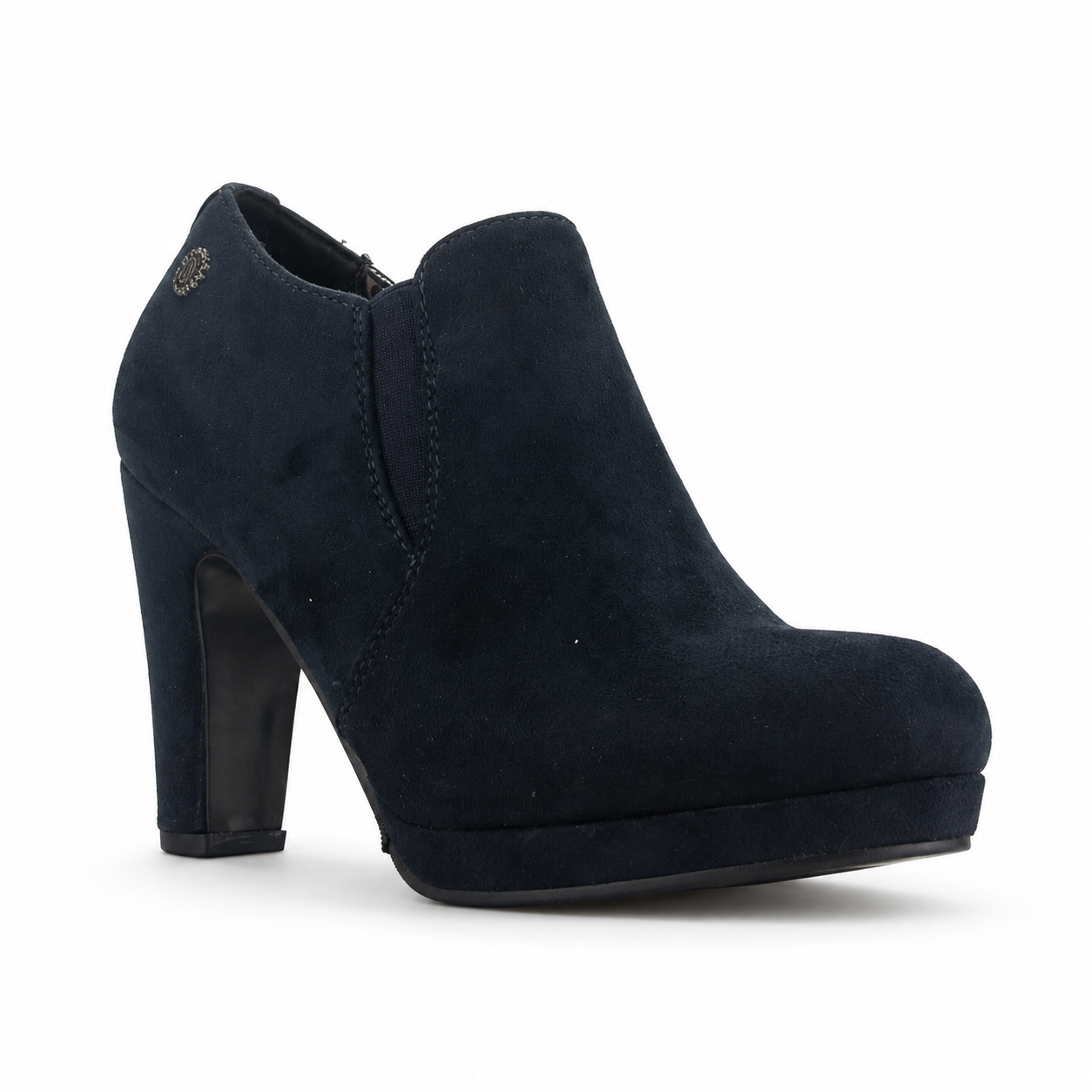 Zapato Azul Marino Mujer Casual Chalada Plataform-2