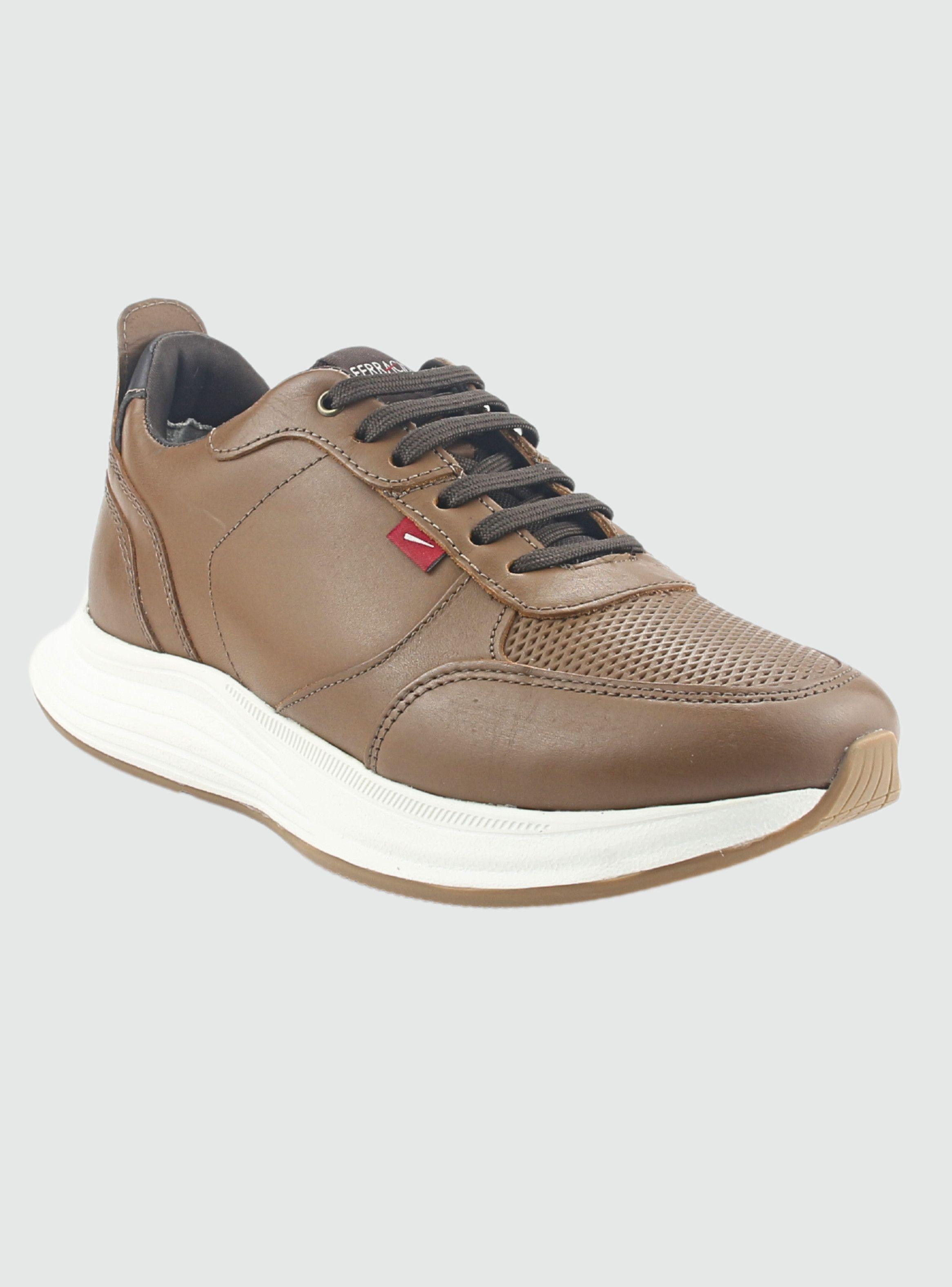 Zapatilla Ferracini Hombre 9483-650 Café Urbano-2