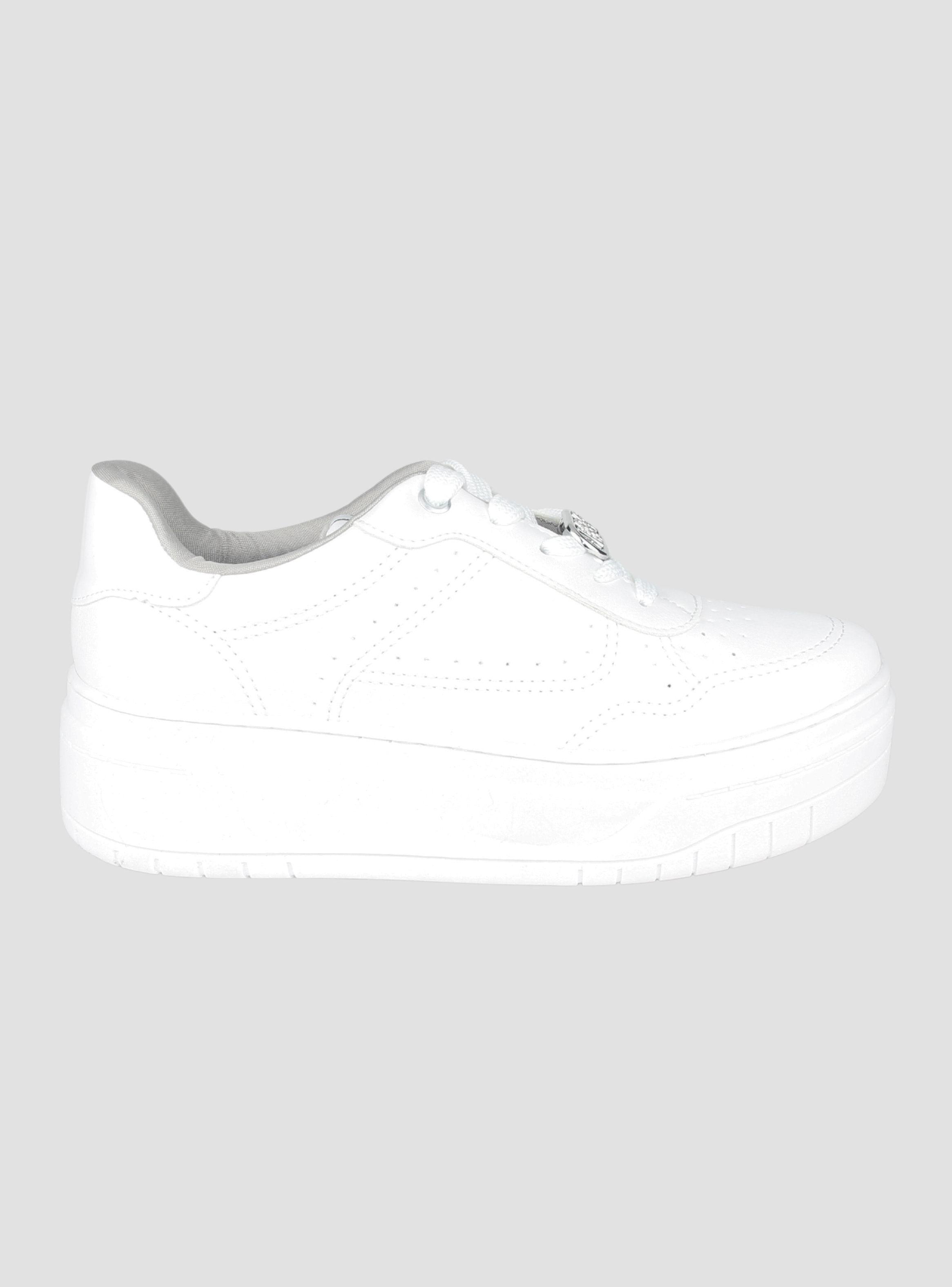 Zapatilla Via Marte Mujer 033-003-09 Blanco Casual-1