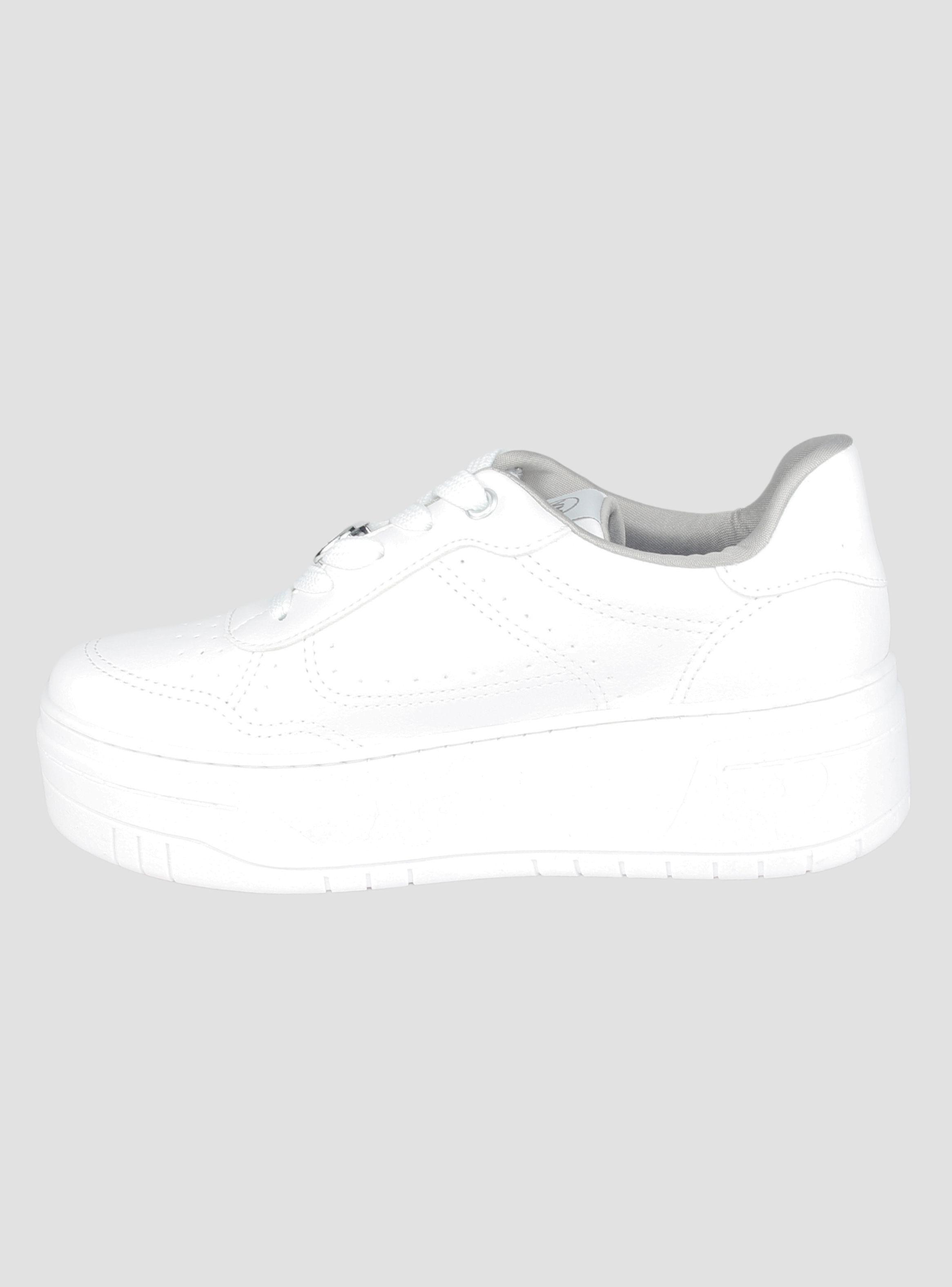 Zapatilla Via Marte Mujer 033-003-09 Blanco Casual-4