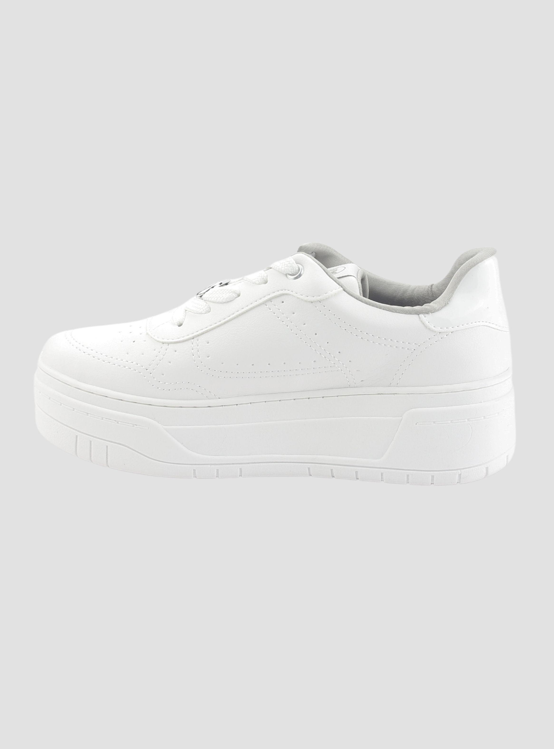 Zapatilla Via Marte Mujer 033-003-09 Blanco Casual-5