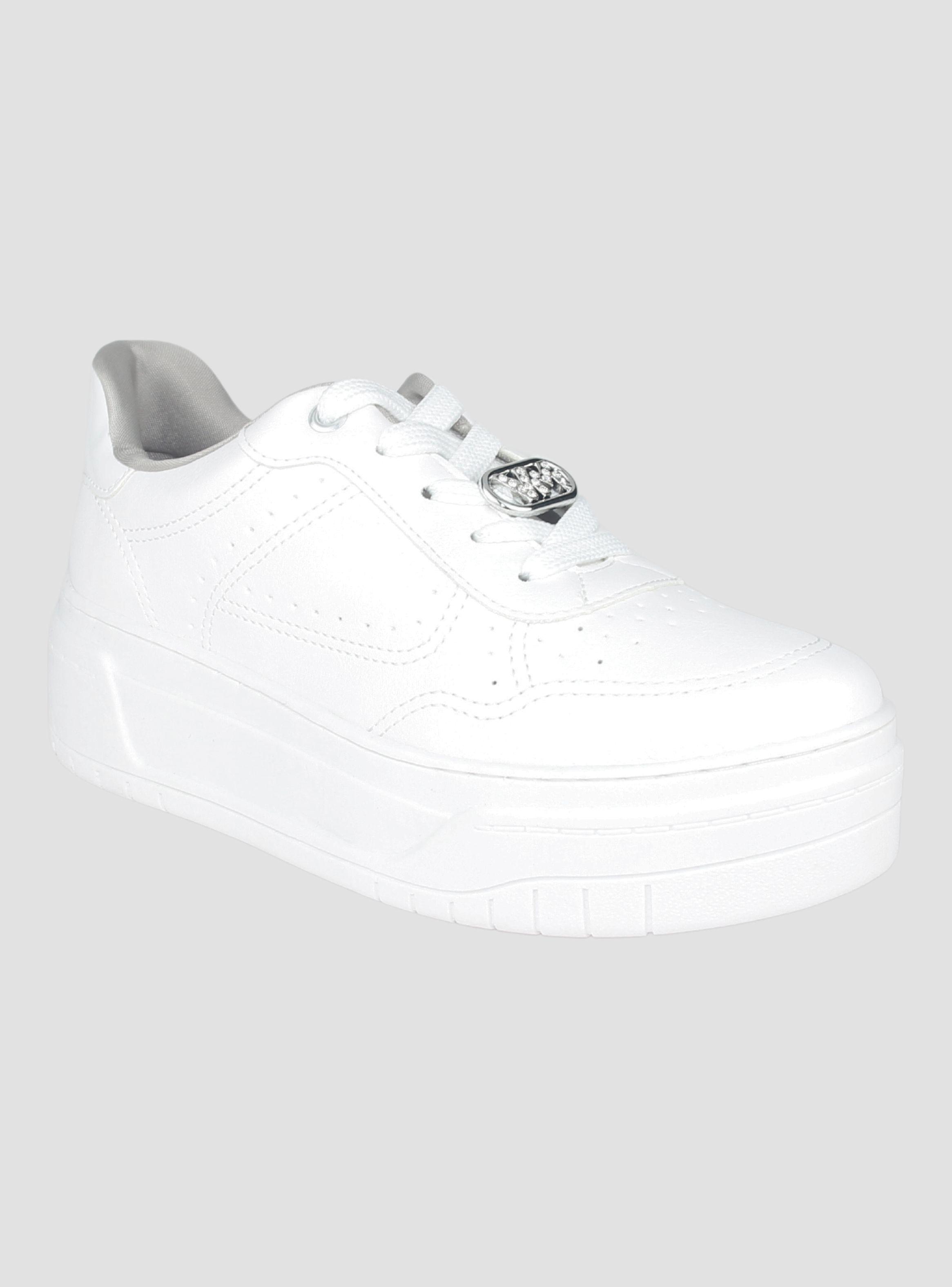 Zapatilla Via Marte Mujer 033-003-09 Blanco Casual-6