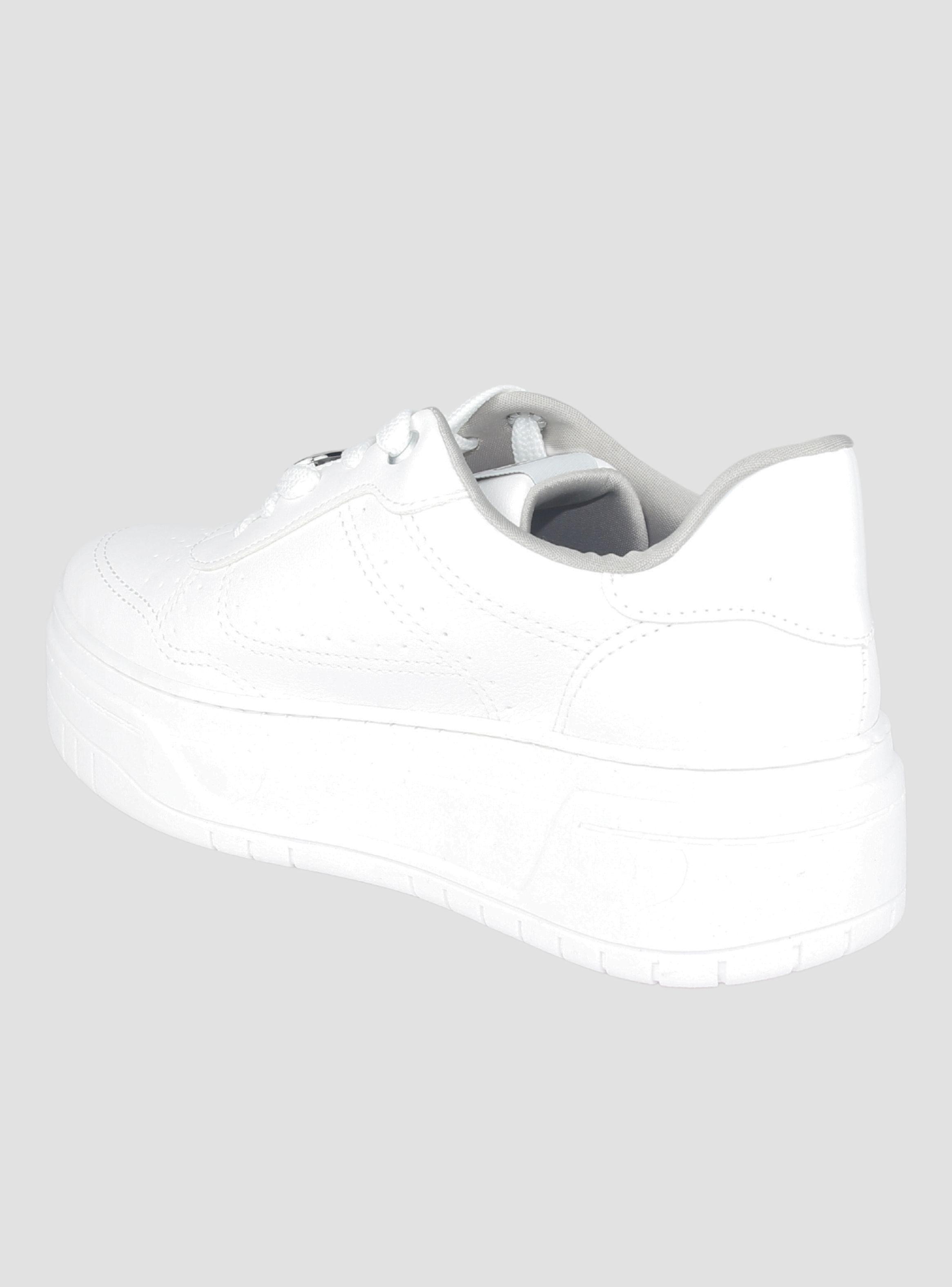 Zapatilla Via Marte Mujer 033-003-09 Blanco Casual-7
