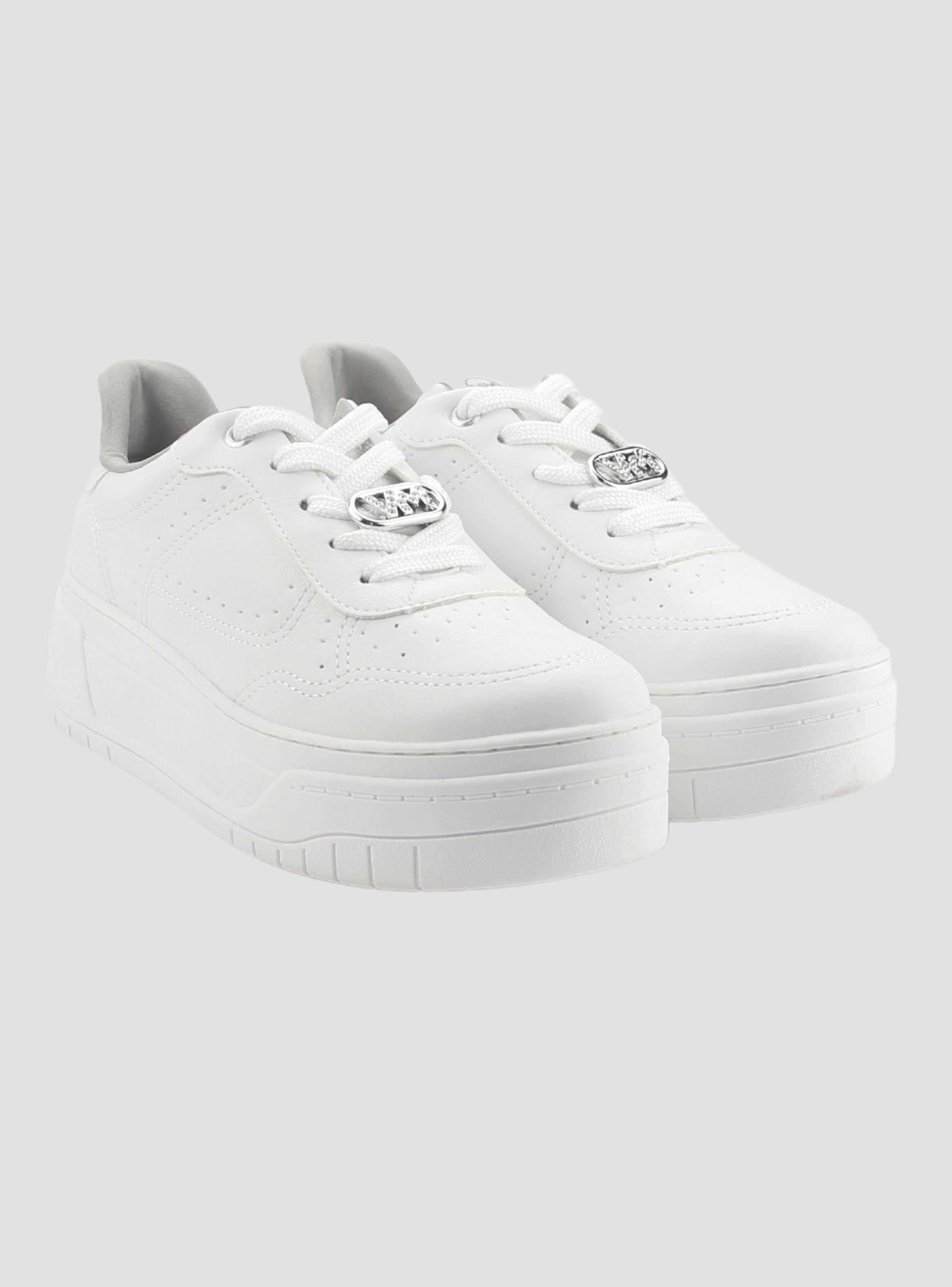 Zapatilla Via Marte Mujer 033-003-09 Blanco Casual-8