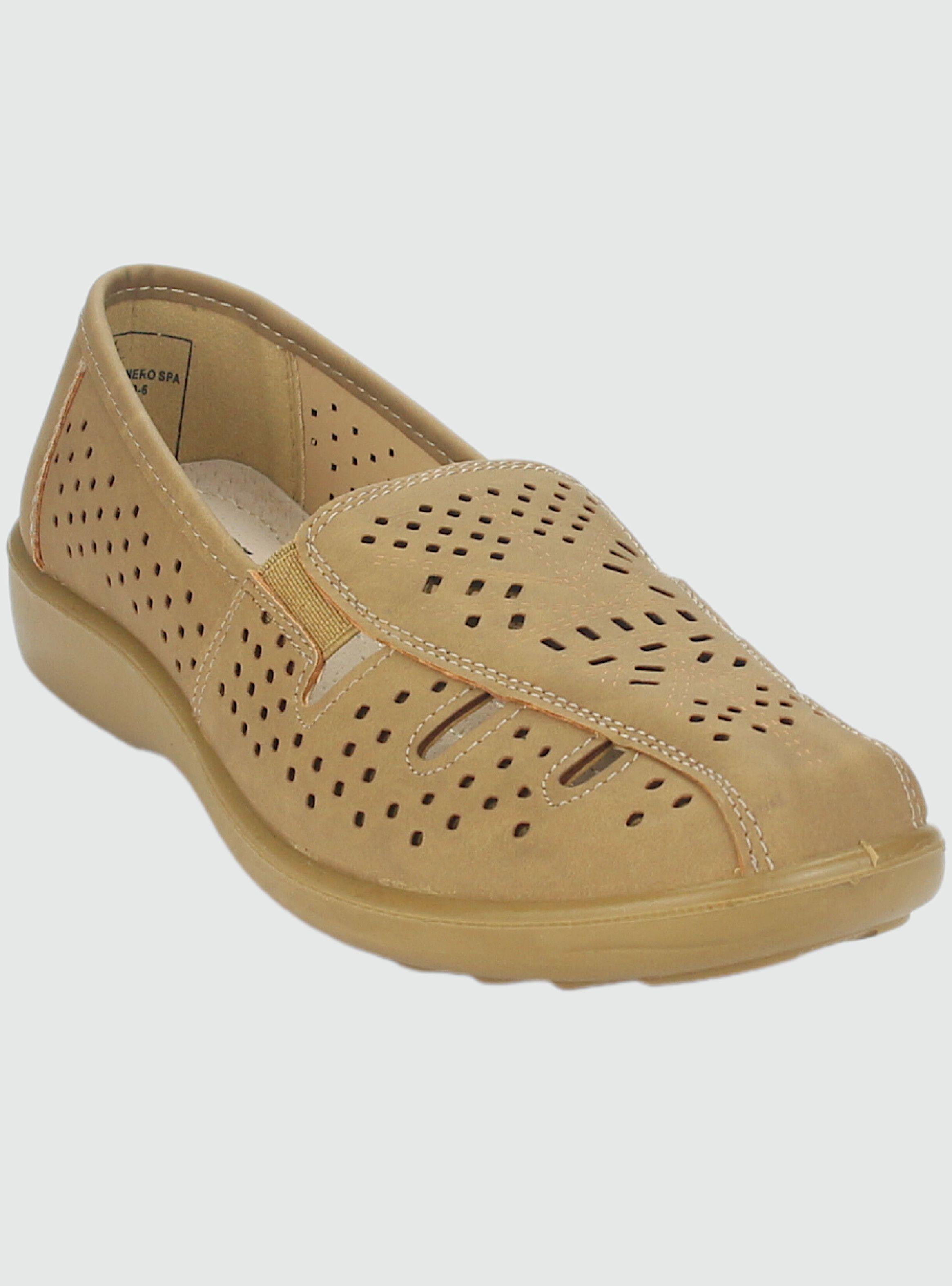 Zapato Chalada Mujer Deco-1 Camel Comfort-2