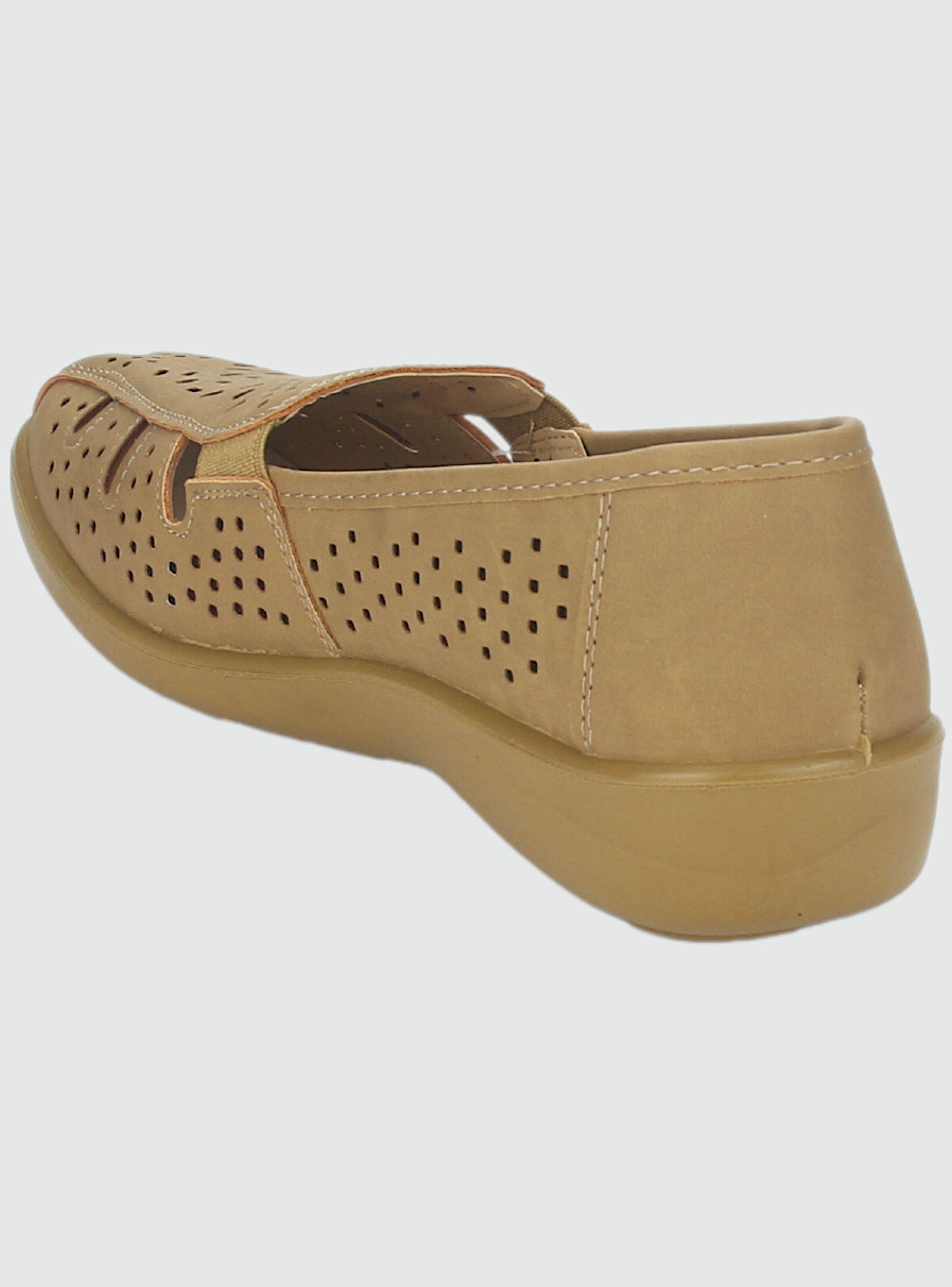 Zapato Chalada Mujer Deco-1 Camel Comfort-3