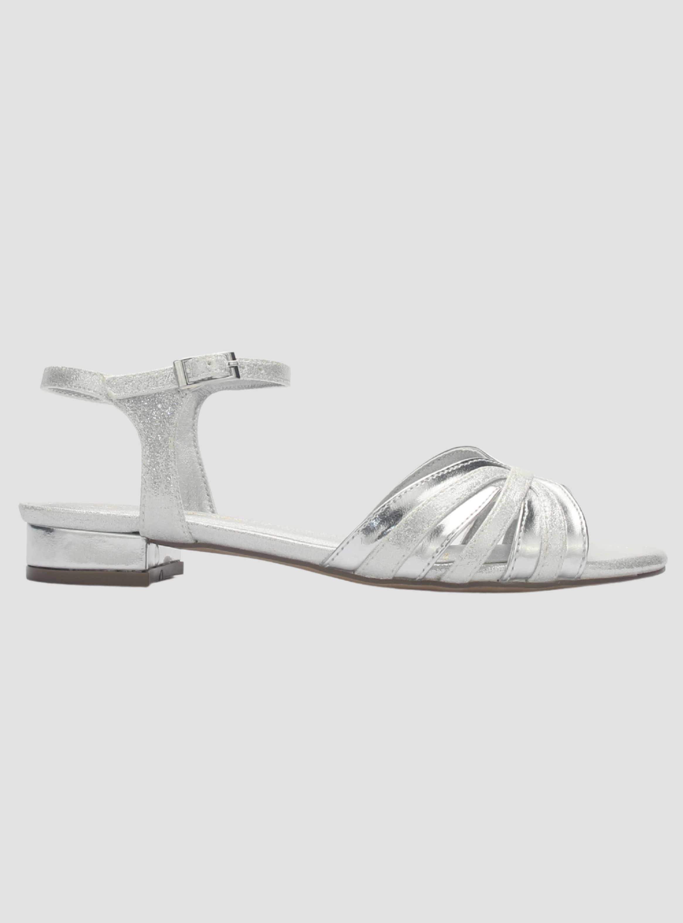 Sandalia Mujer  Chalada Fadialow20 Plateado Casual-0