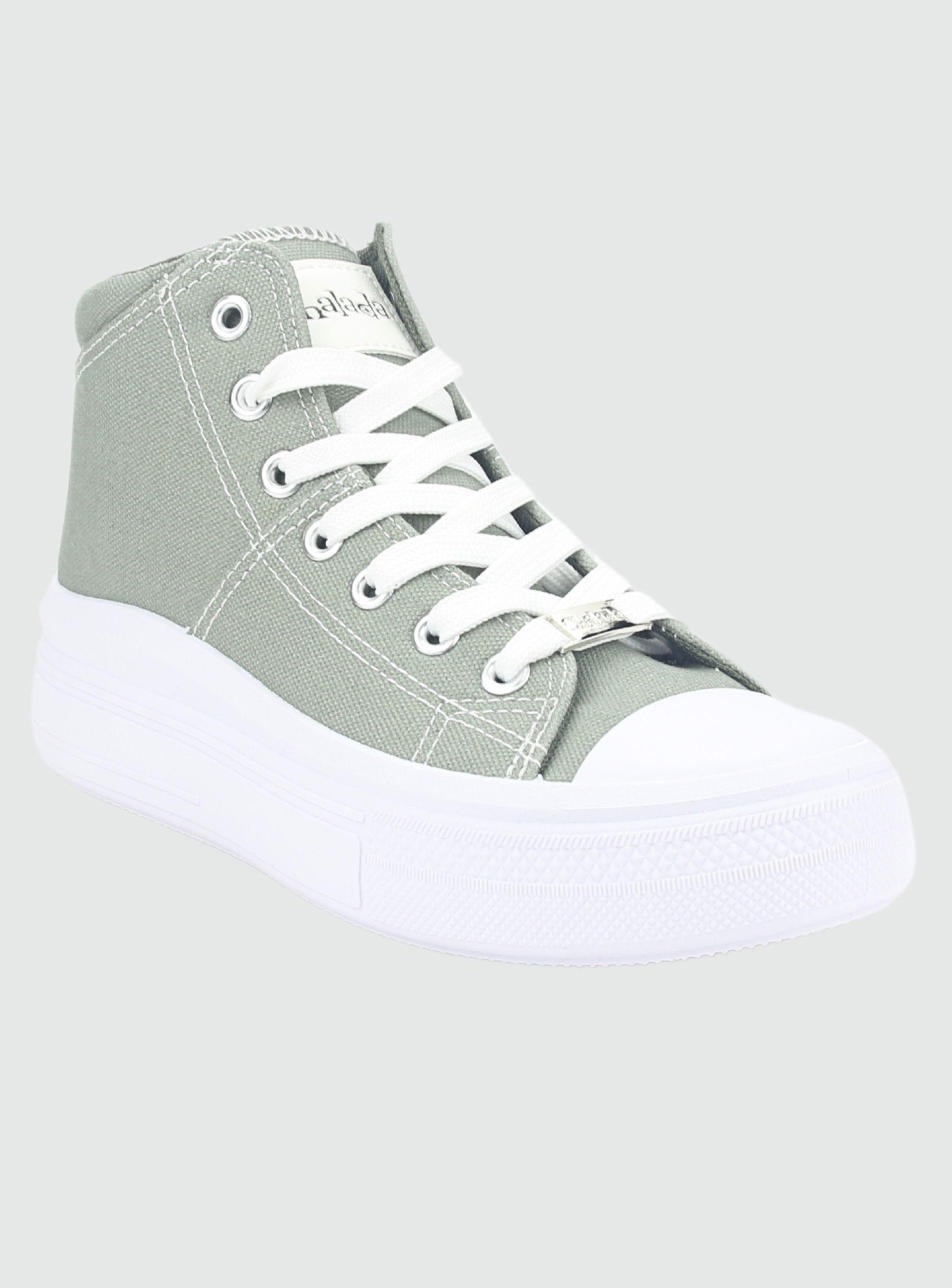 Zapatilla Chalada Mujer Clu-15 Oliva Urbano-2