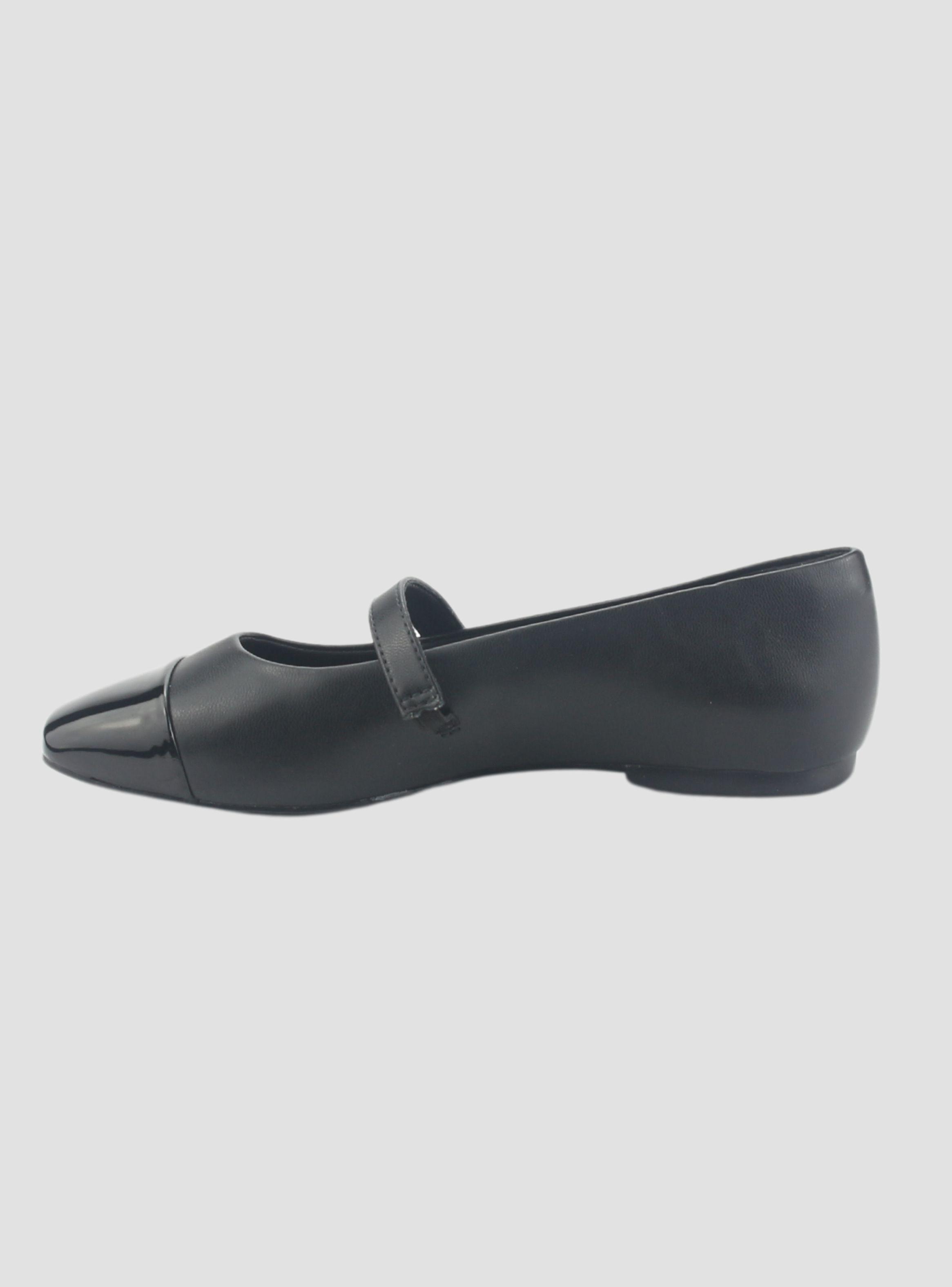 Zapato Via Marte Mujer 143-008-01 Negro Casual-1