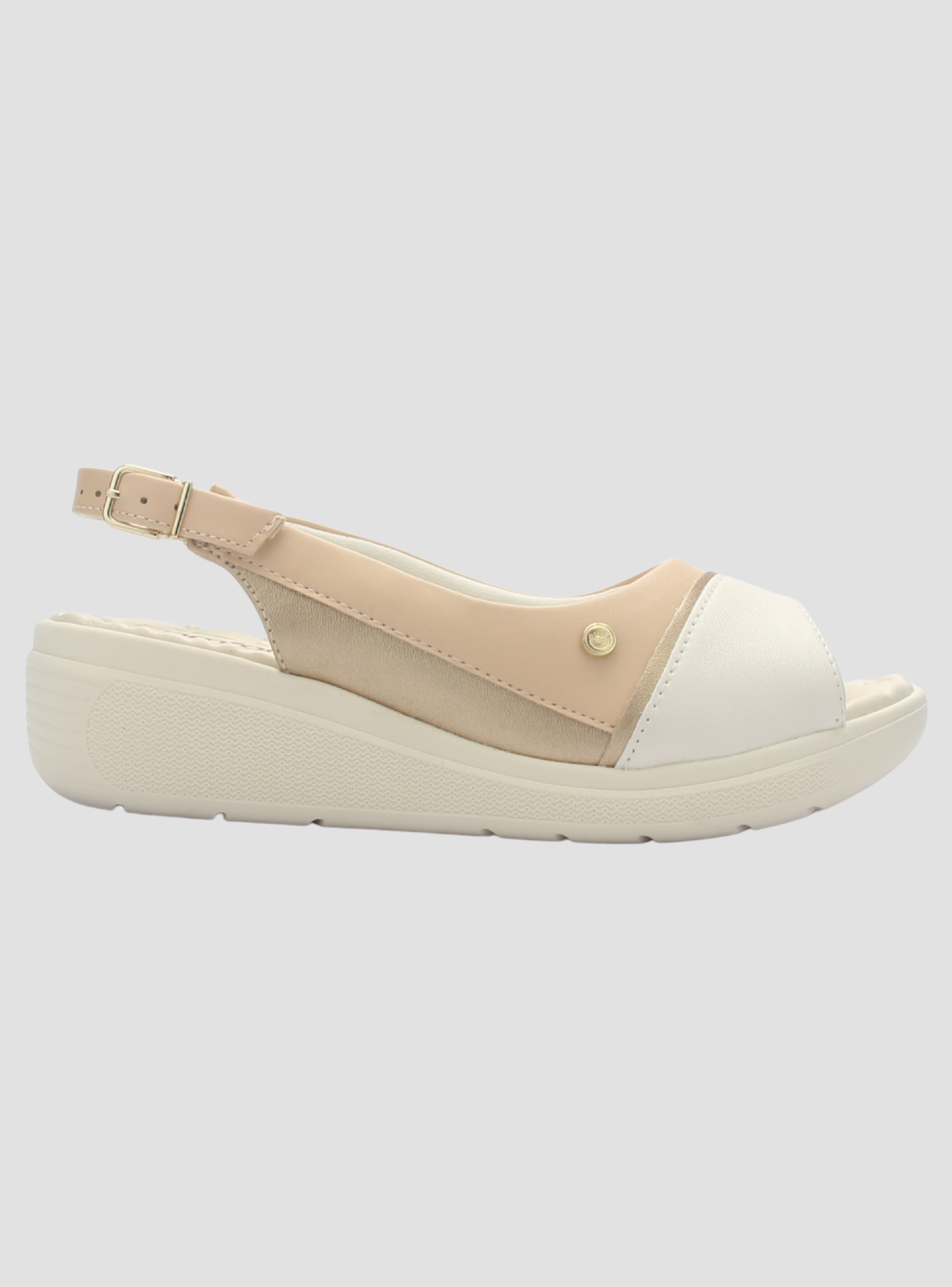 Sandalia Mujer Beige Comfortflex 2586405 Casual-0
