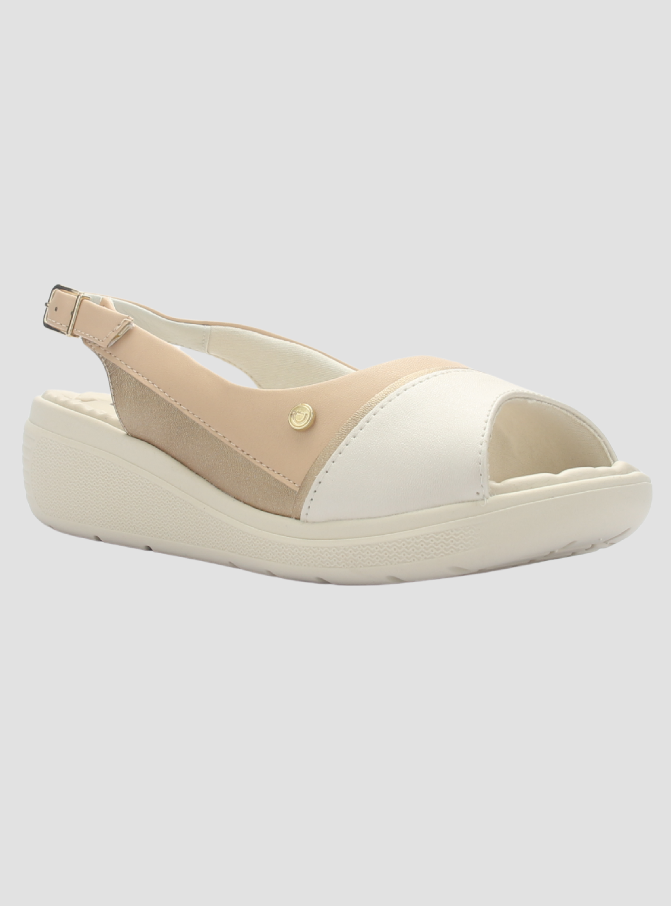 Sandalia Mujer Beige Comfortflex 2586405 Casual-2
