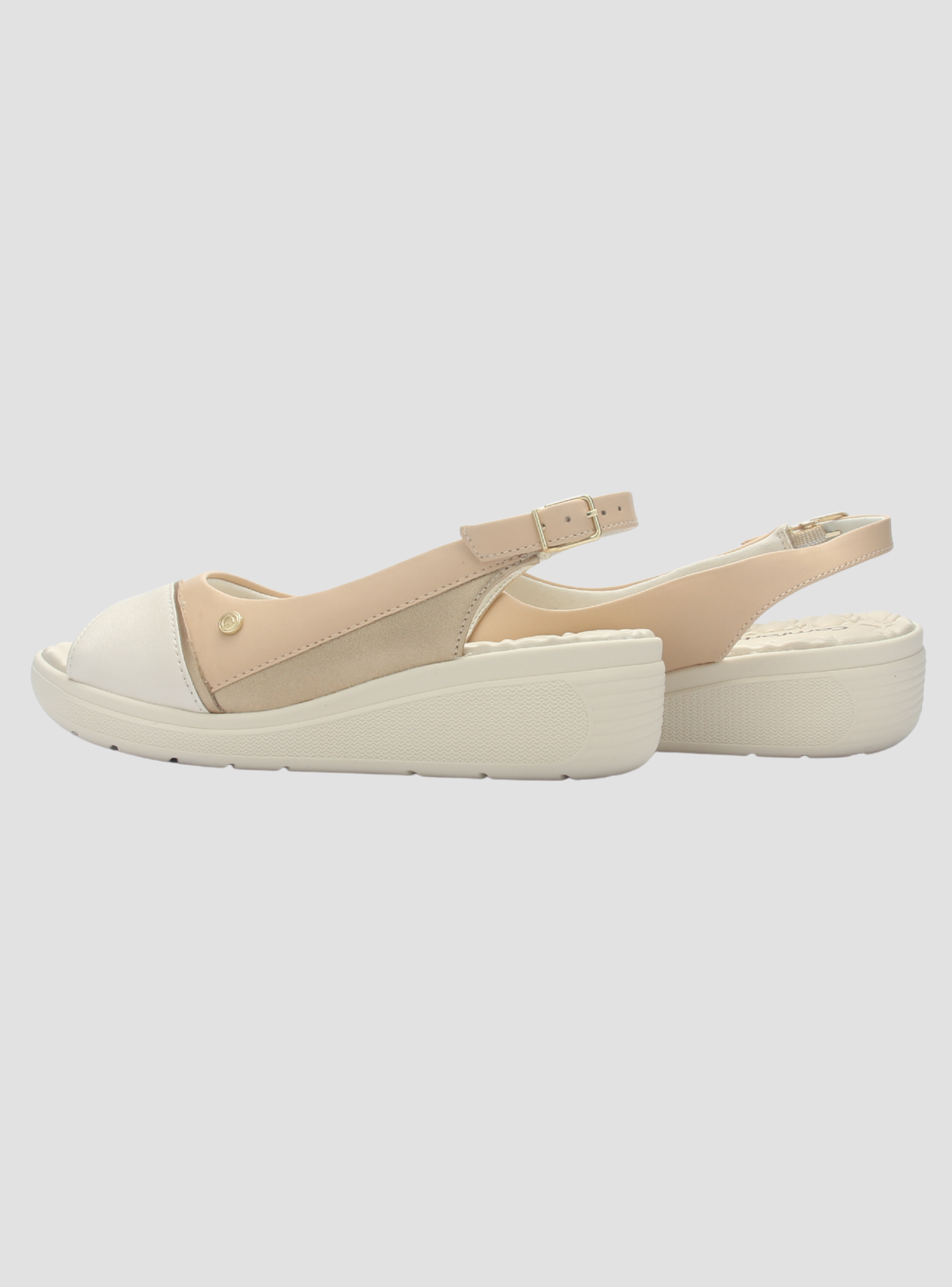 Sandalia Mujer Beige Comfortflex 2586405 Casual-6