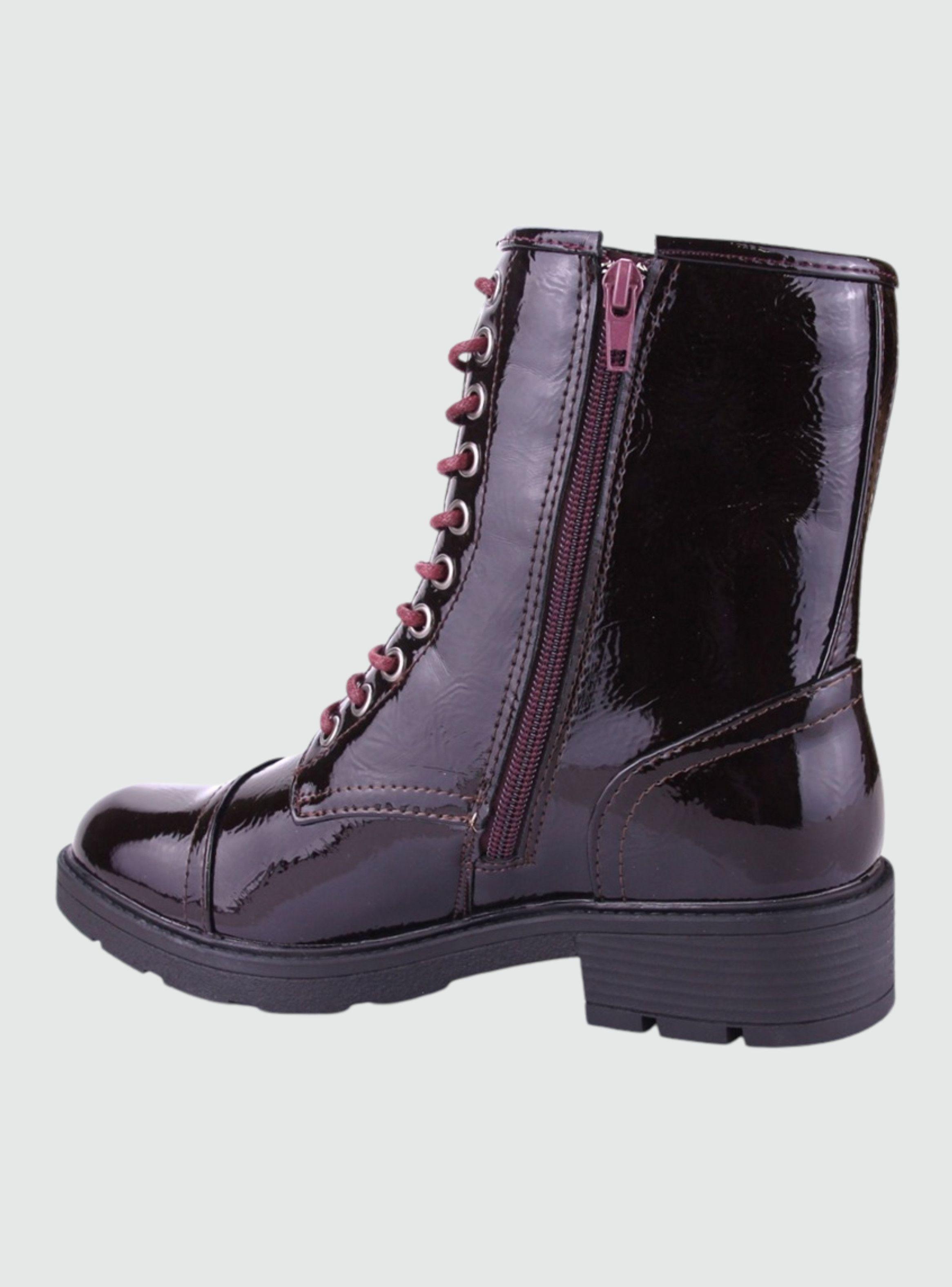 Botin Chalada Mujer Mad-61 Burdeo Moda-1