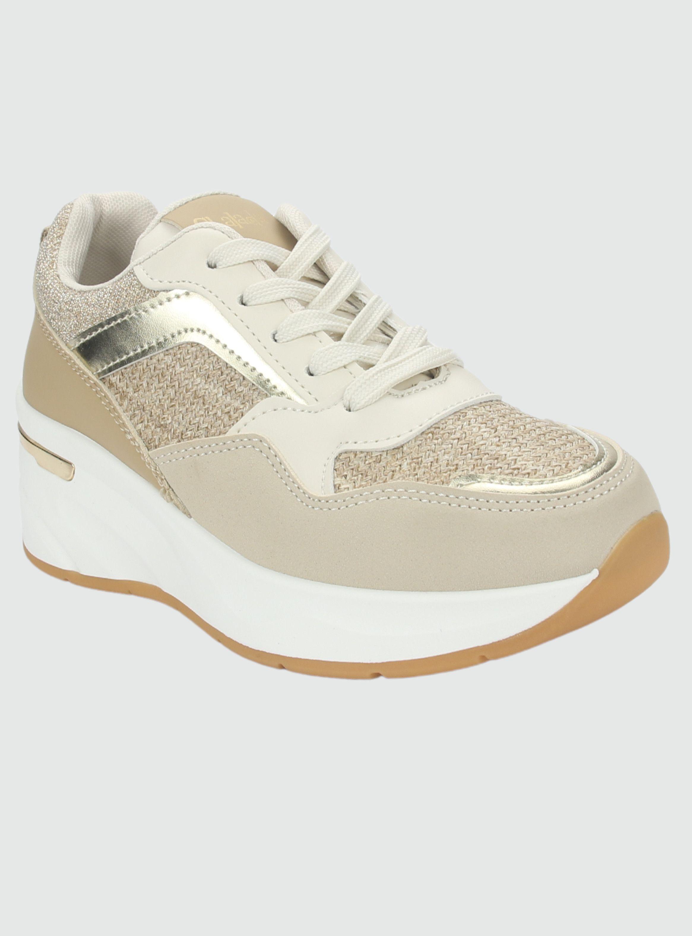 Zapatilla Chalada Mujer Juna-1 Beige Casual-2
