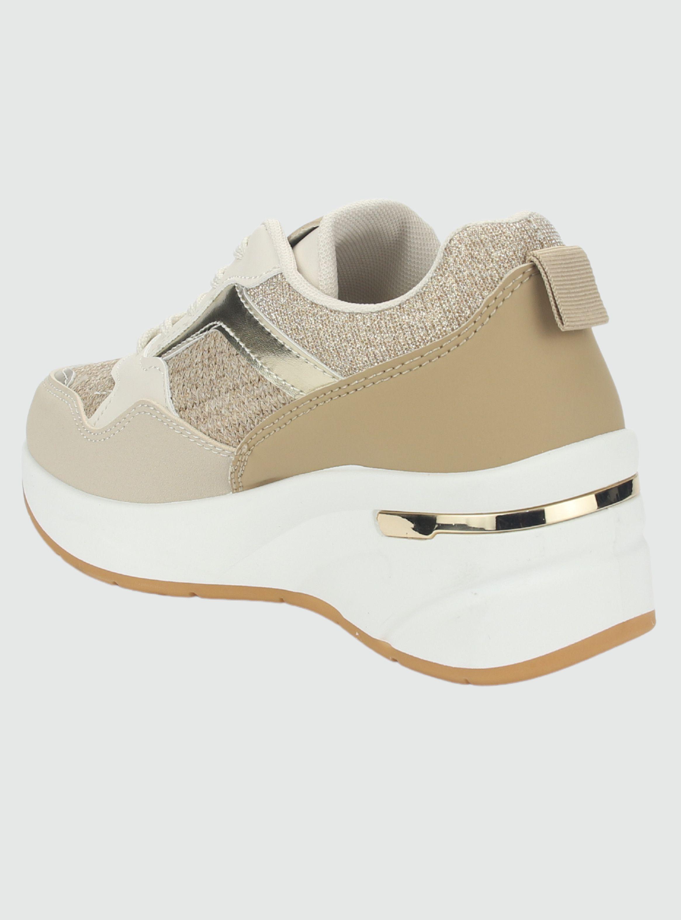 Zapatilla Chalada Mujer Juna-1 Beige Casual-3