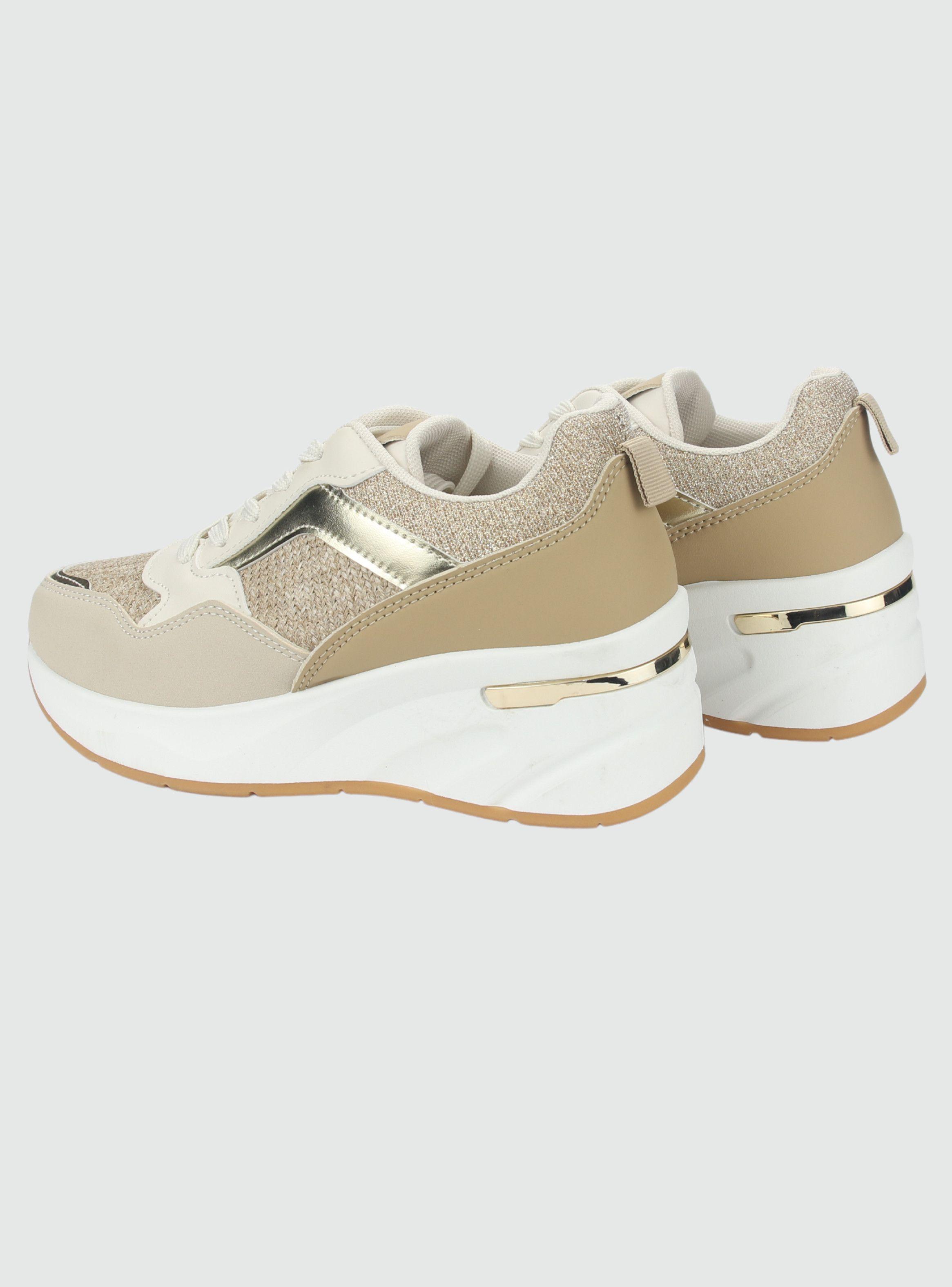 Zapatilla Chalada Mujer Juna-1 Beige Casual-5