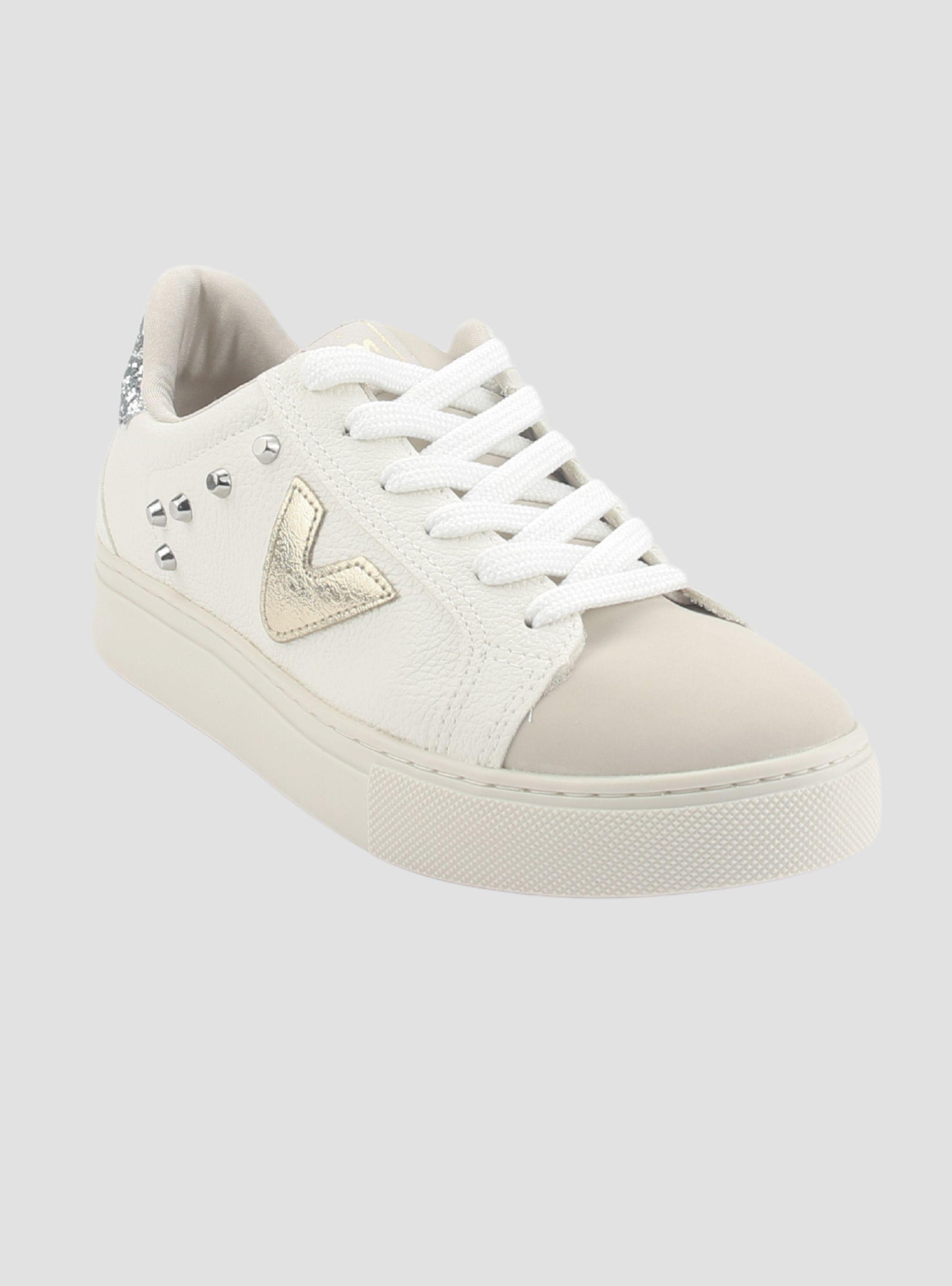 Zapatilla Via Marte Mujer 082-012-03 Beige Casual-4