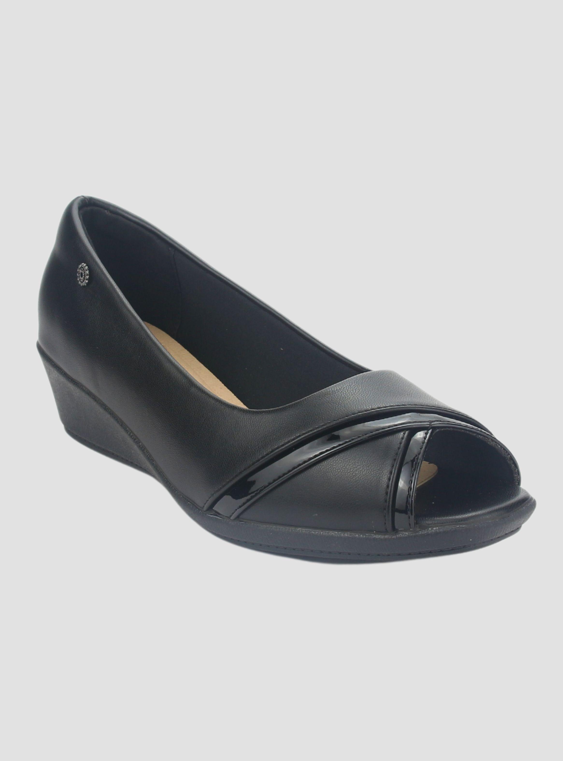 Zapato Chalada Mujer Coles-50 Negro Casual-2