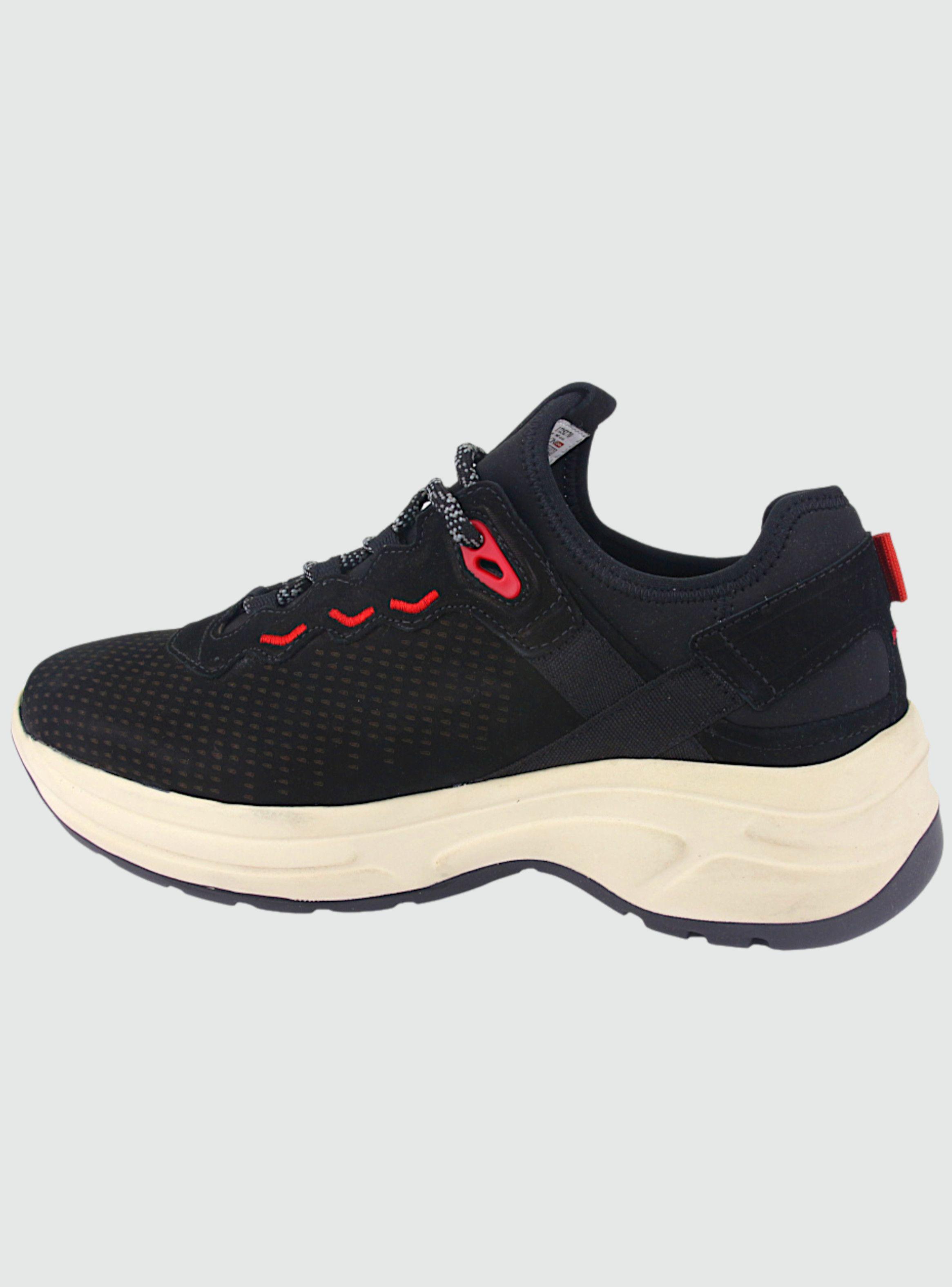 Zapatilla Ferracini Hombre 9087 Negro Urbano-1
