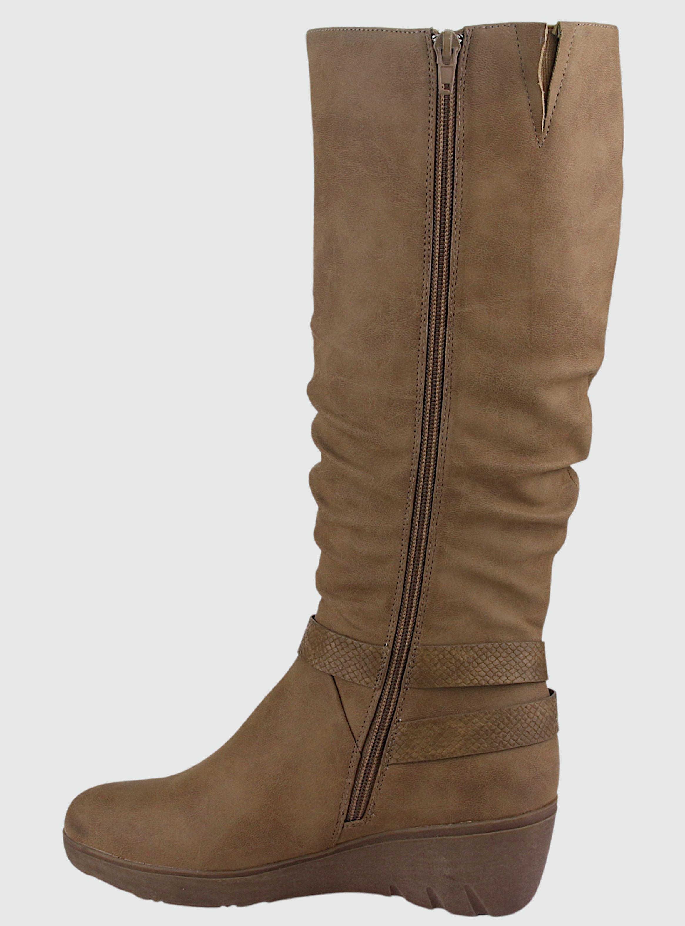 Bota Chalada Mujer Tanda-200 Beige Casual-1