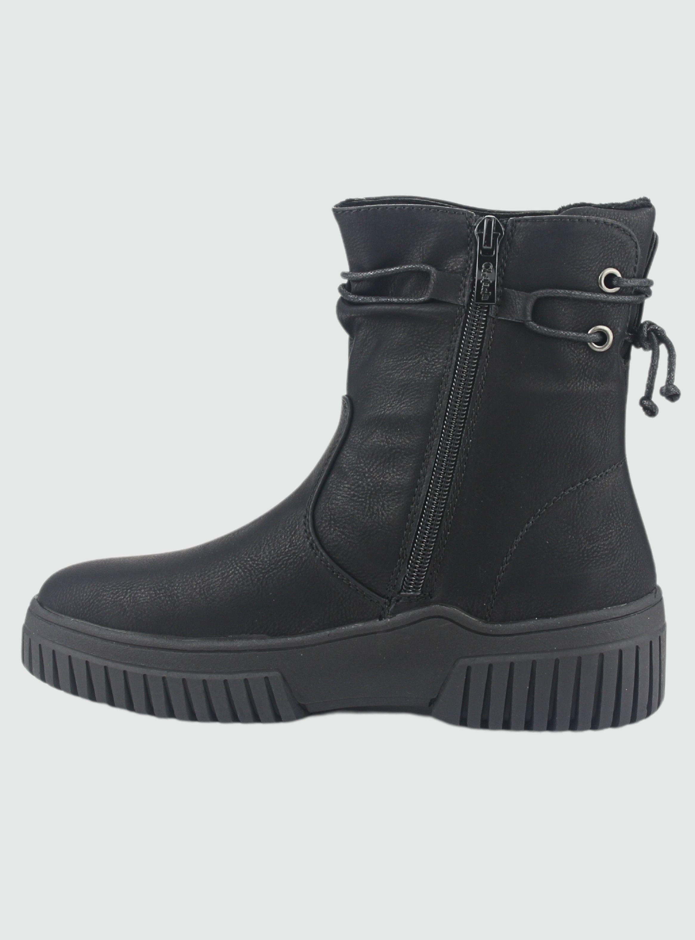 Botin Chalada Mujer Corso-2 Negro Casual-1