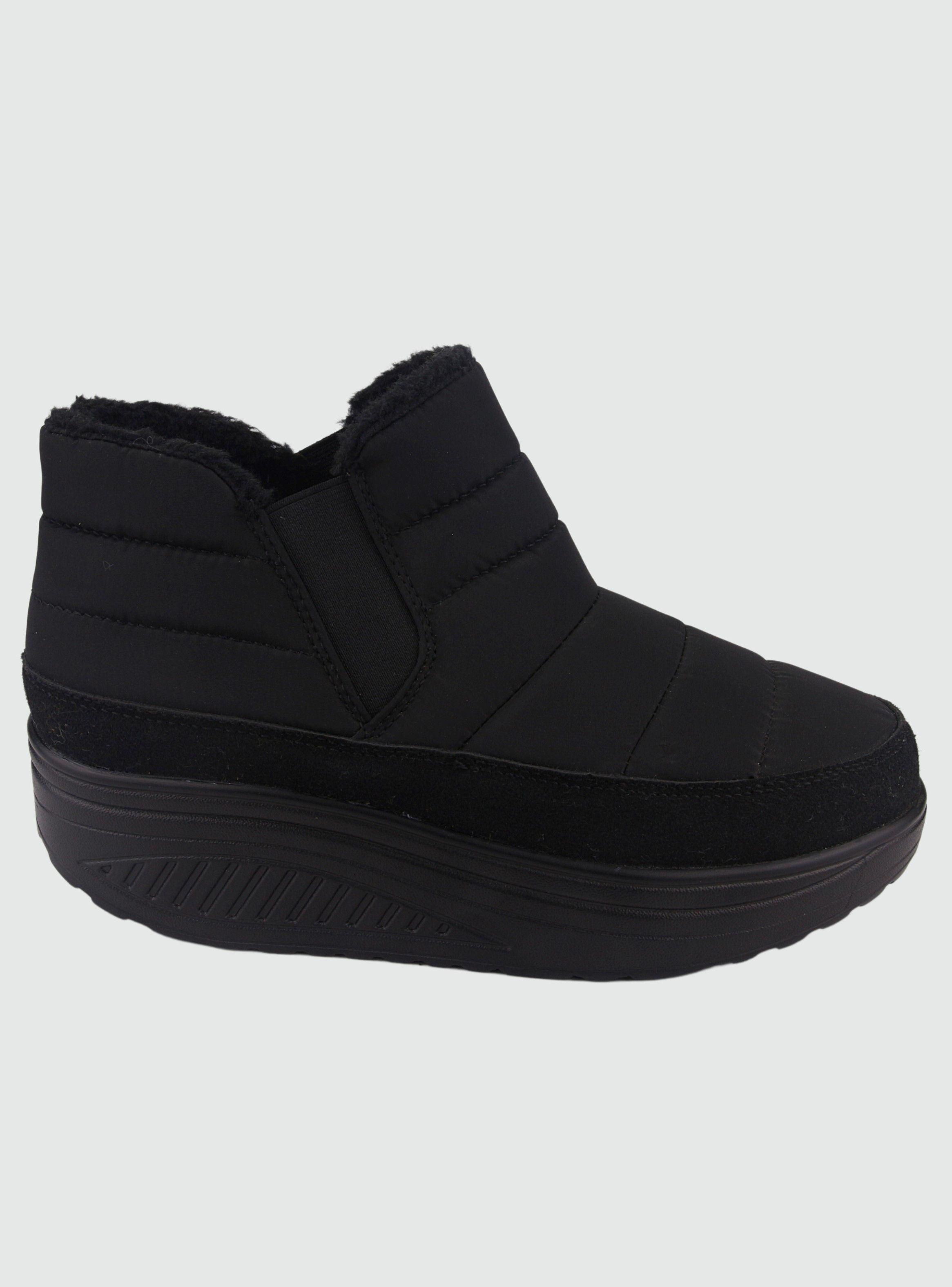Botin Funway Mujer Tija-36 Negro Casual-0