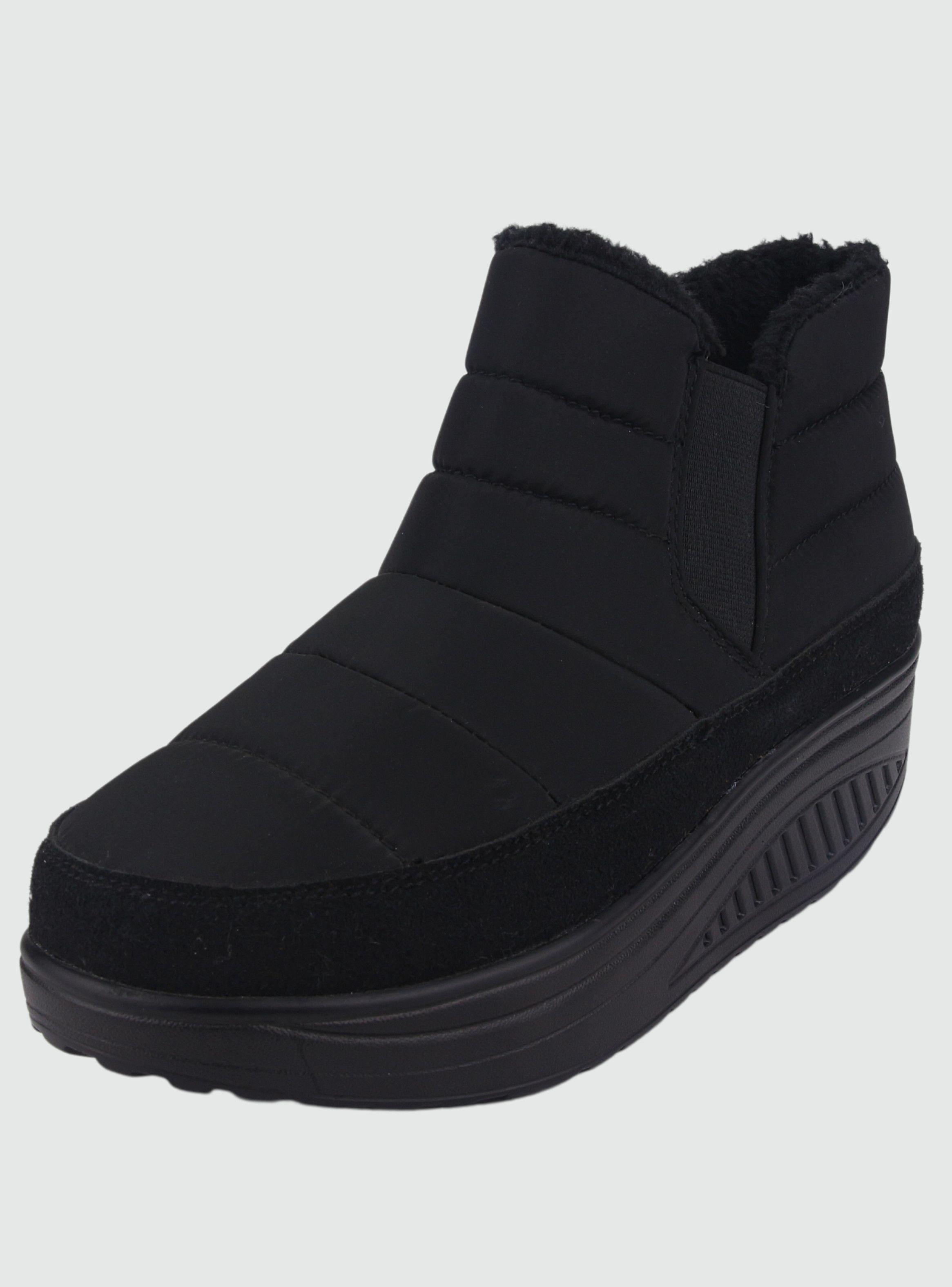Botin Funway Mujer Tija-36 Negro Casual-3