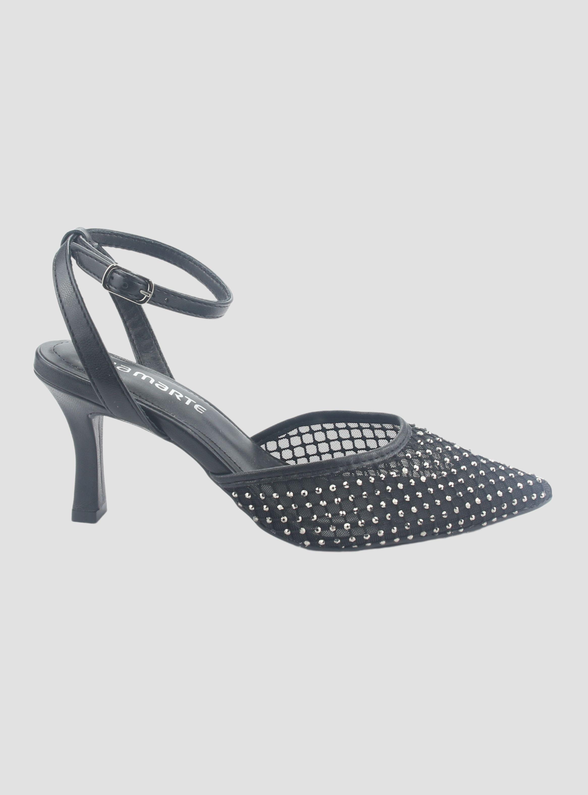 Zapato Via Marte Mujer 185-001-01 Negro Casual-0